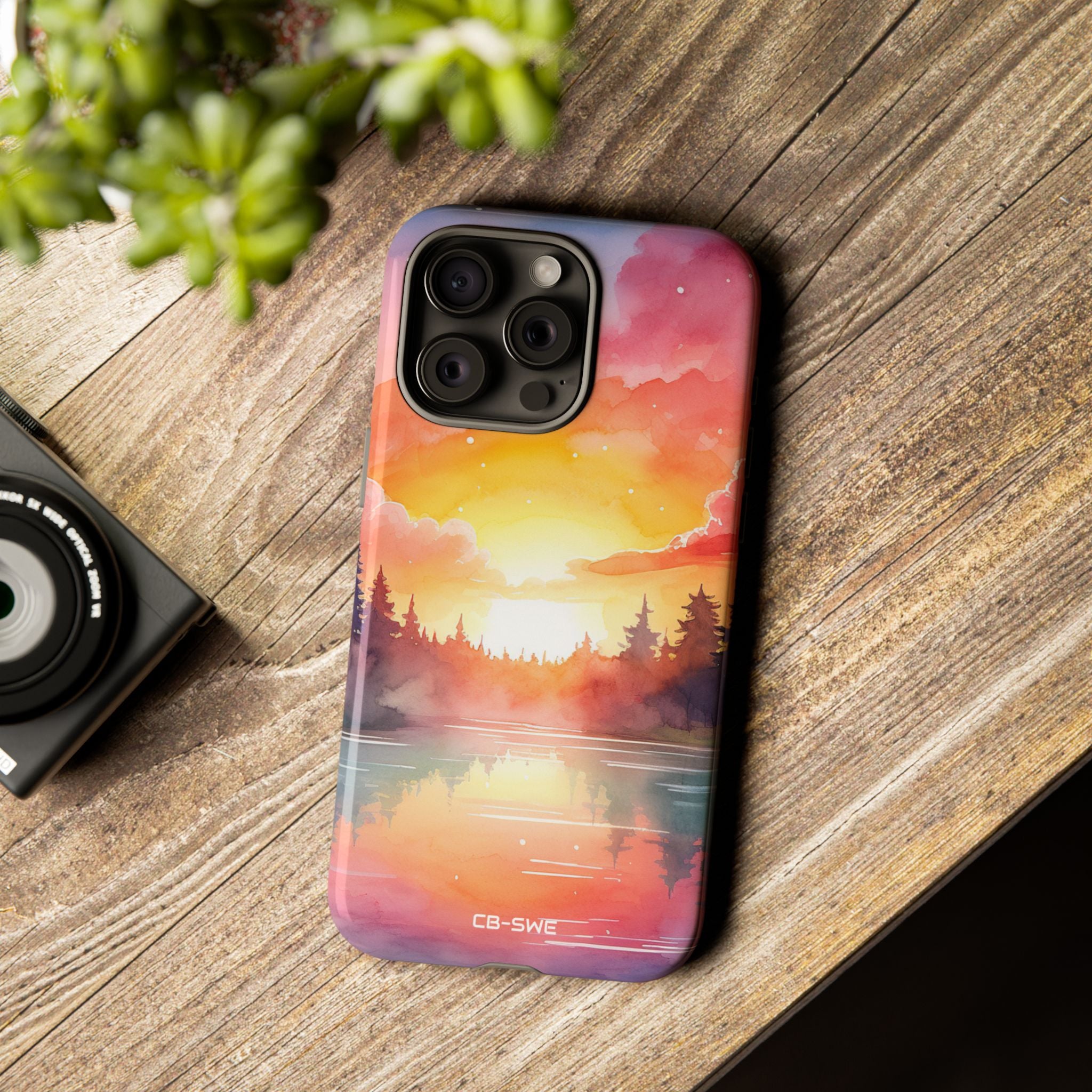 Sunset Reflections Glow - iPhone Case
