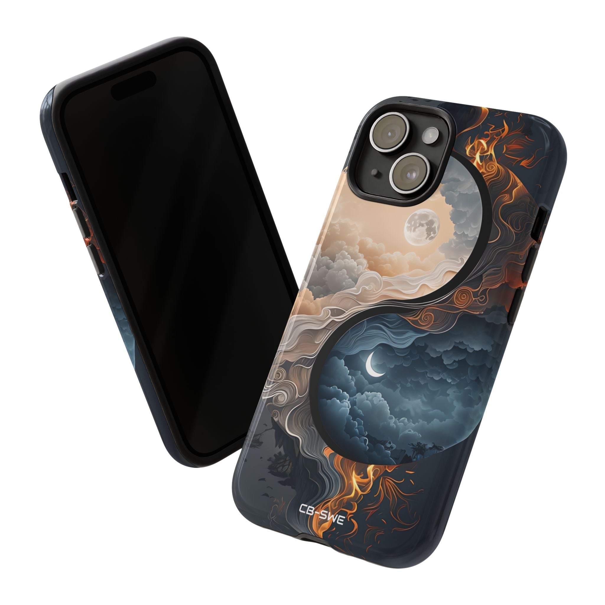 Moonlit Elemental Harmony - iPhone Case