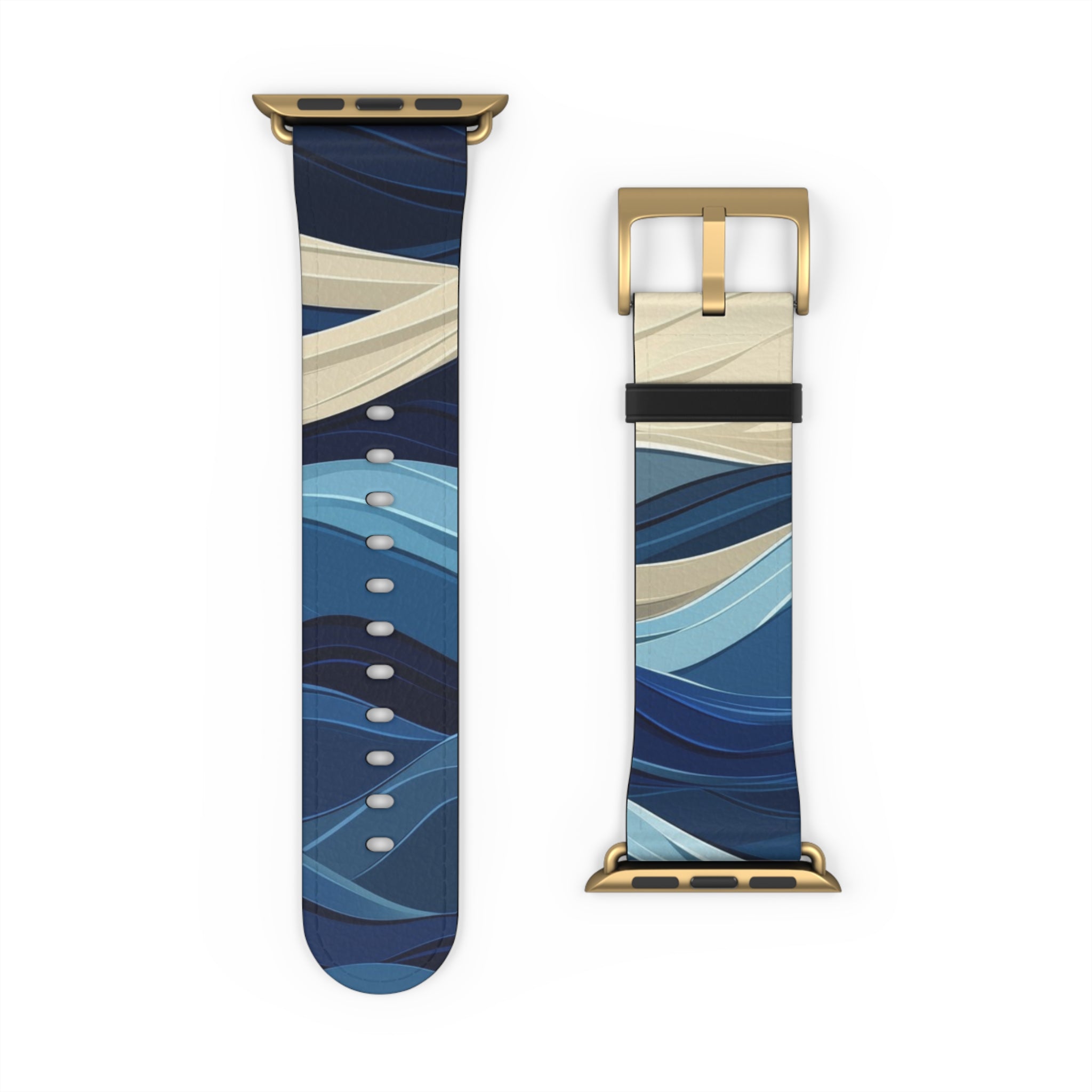 Blue Wave Flow - Watch Band