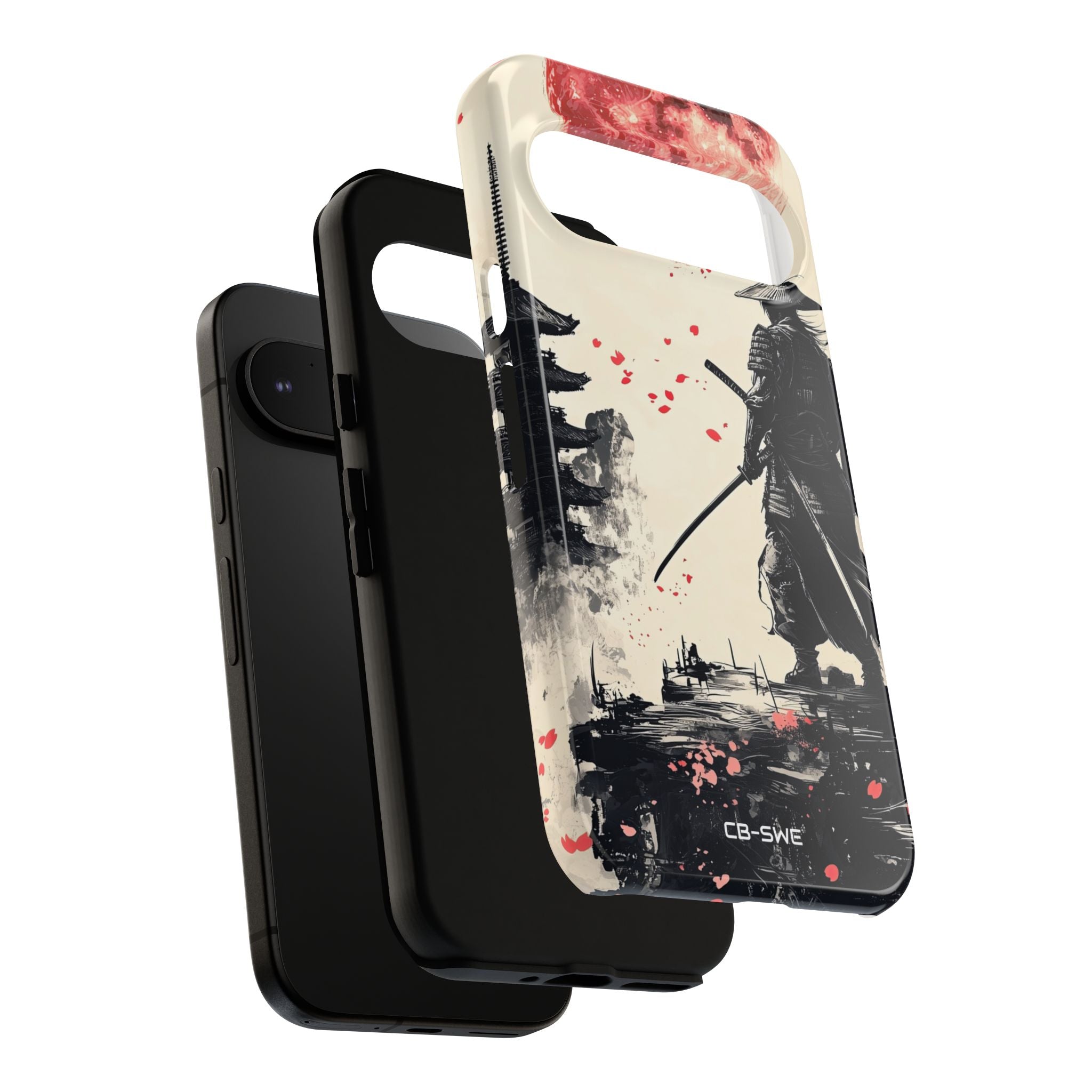Samurai Gazes Moonward - Google Pixel Case