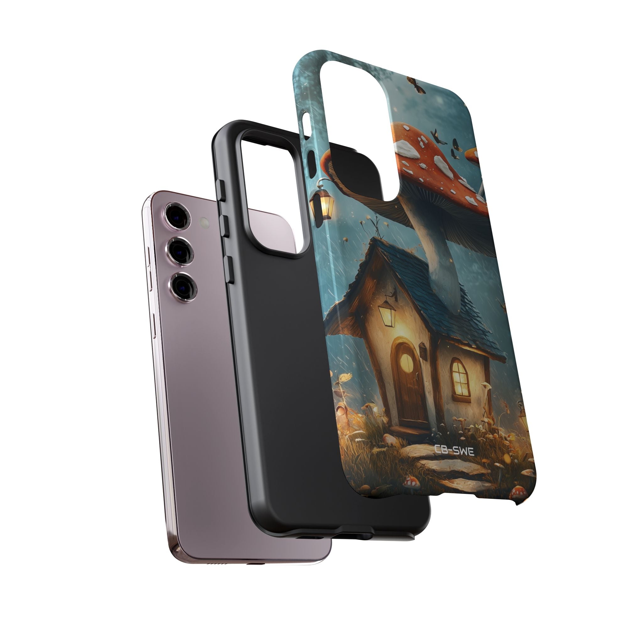 Mushroom House Glows - Samsung Case