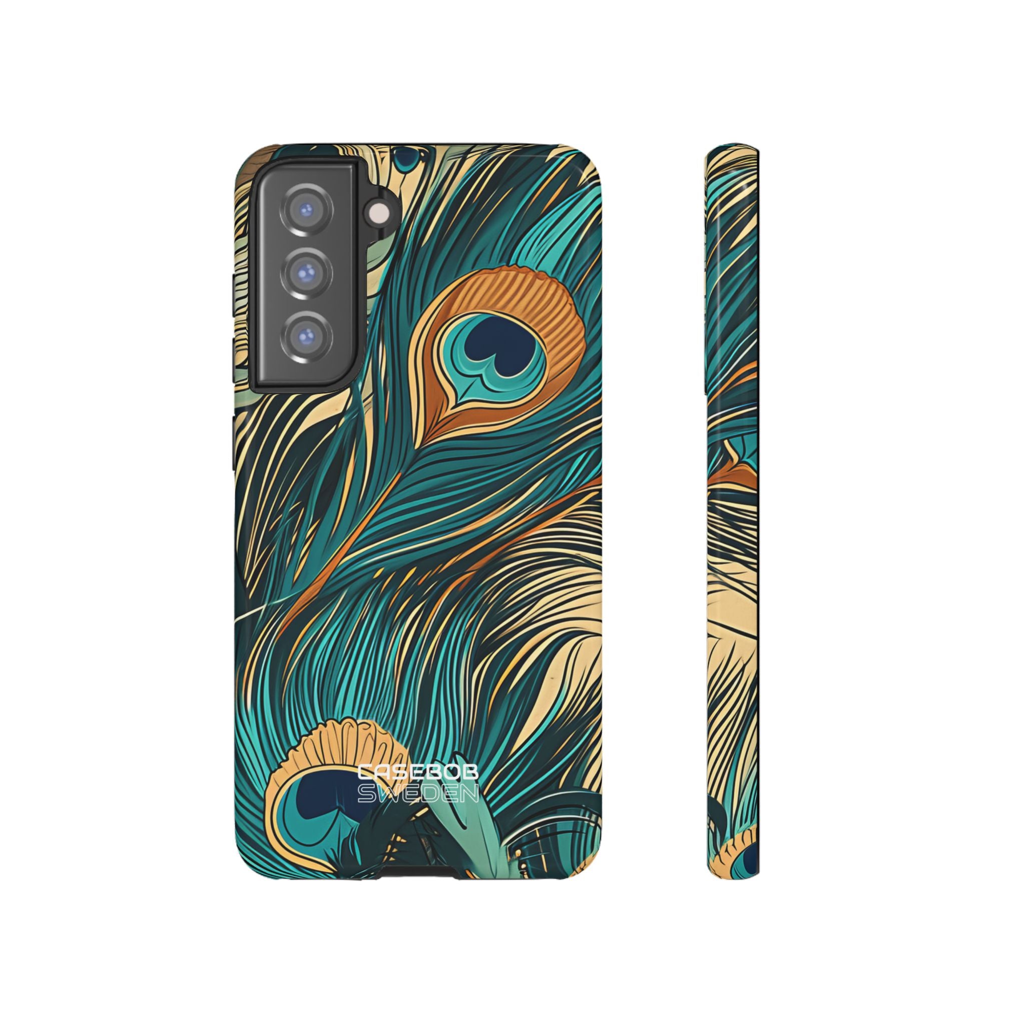 Vortice di Piume di Pavone Samsung S21 - Tough