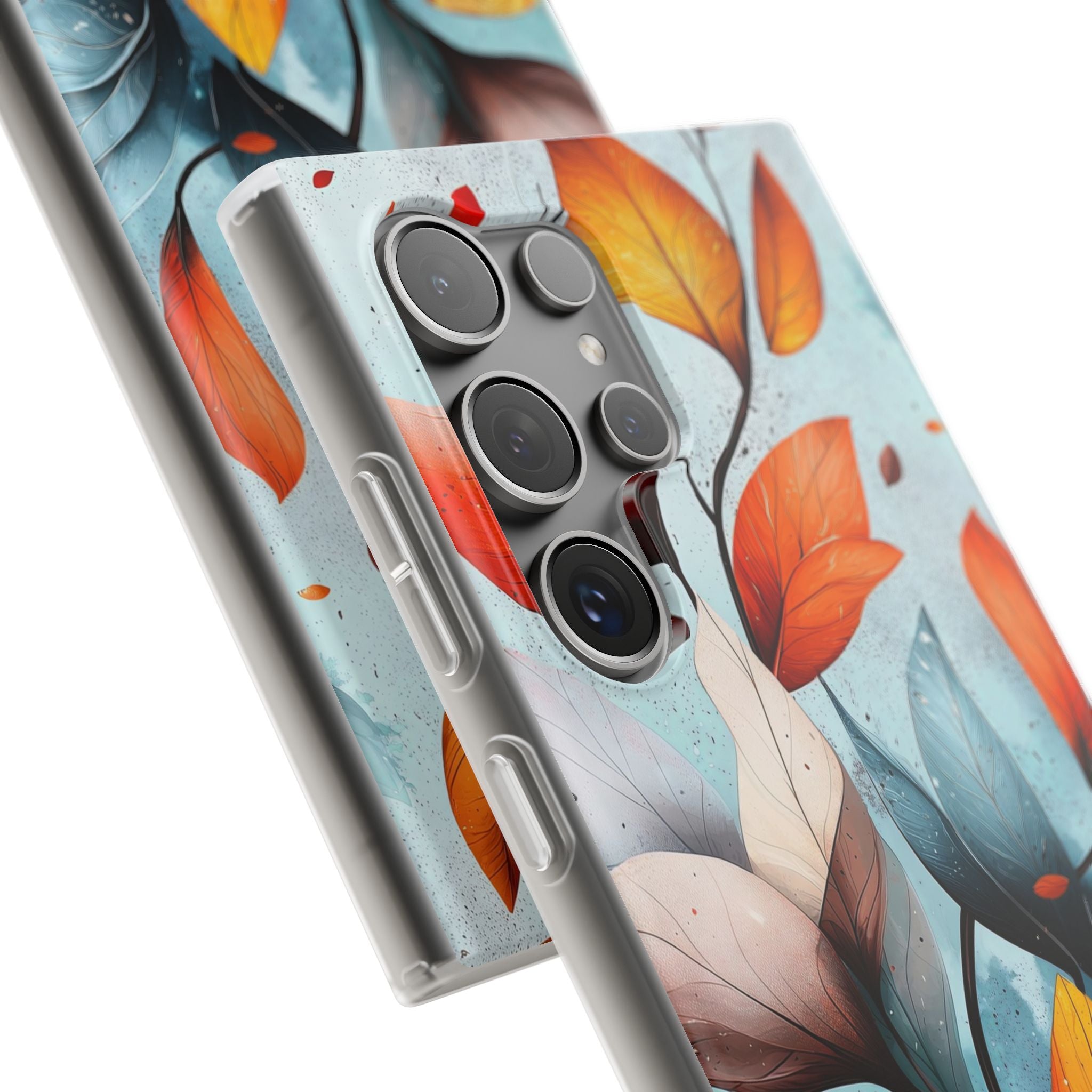 Crimson Veins Samsung S24 Ultra Case - Soft