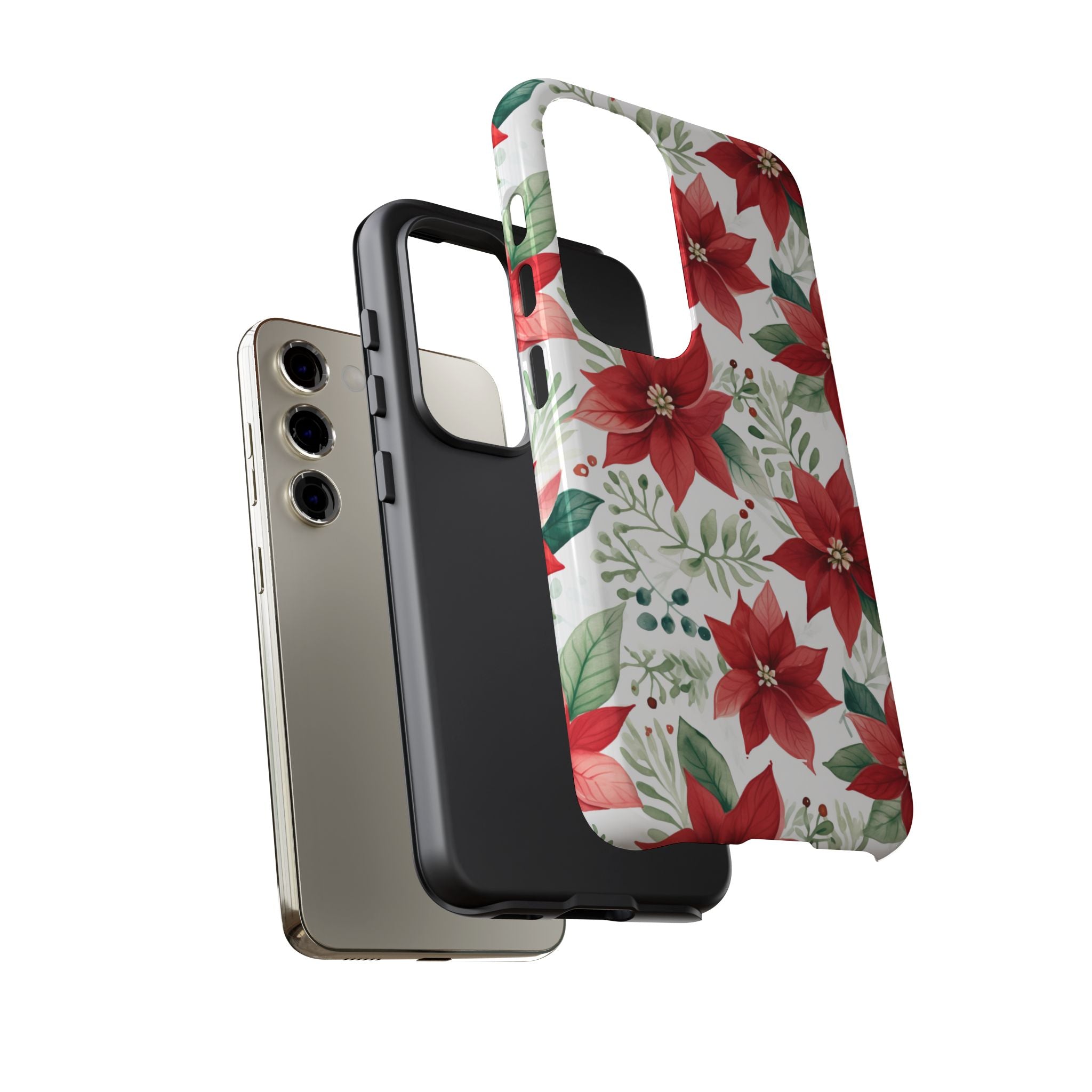 Poinsettias Bloom Bright - Samsung Case