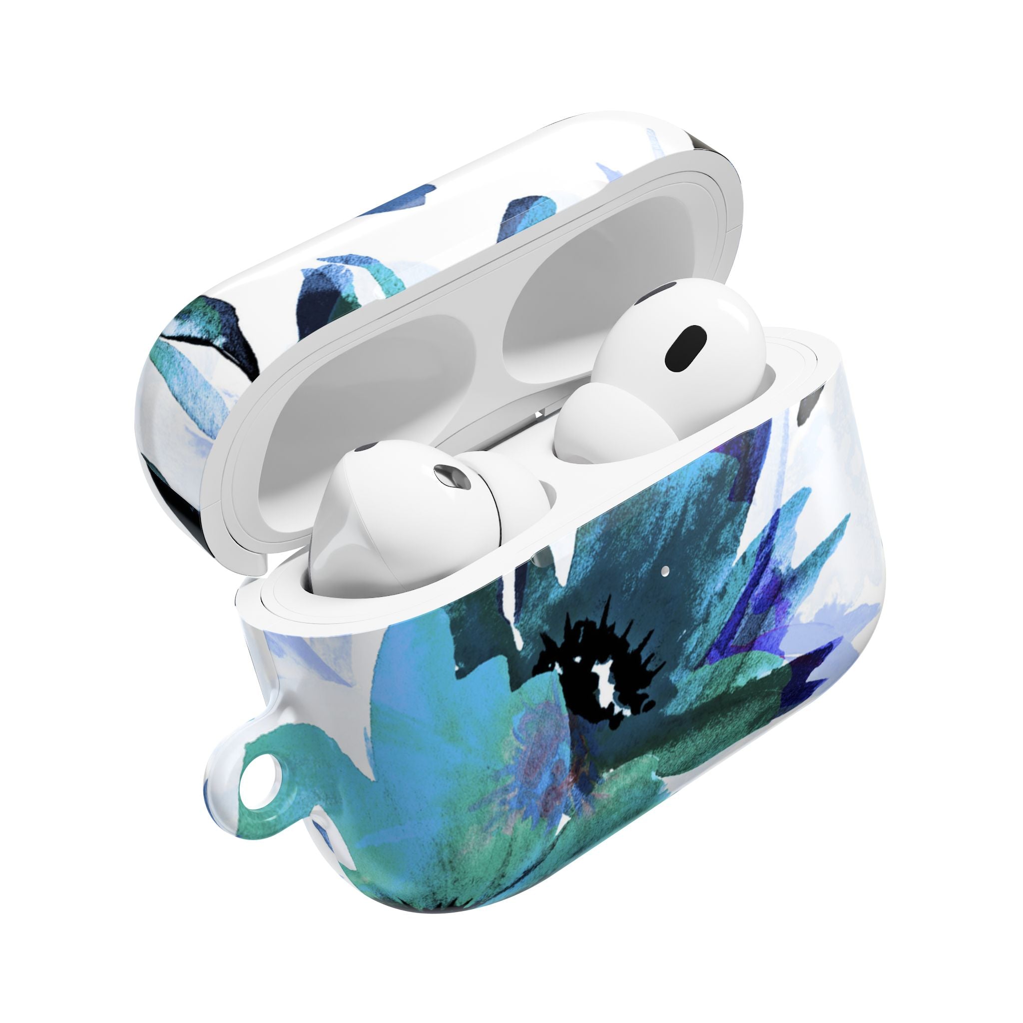 Blue Bloom - AirPods Case