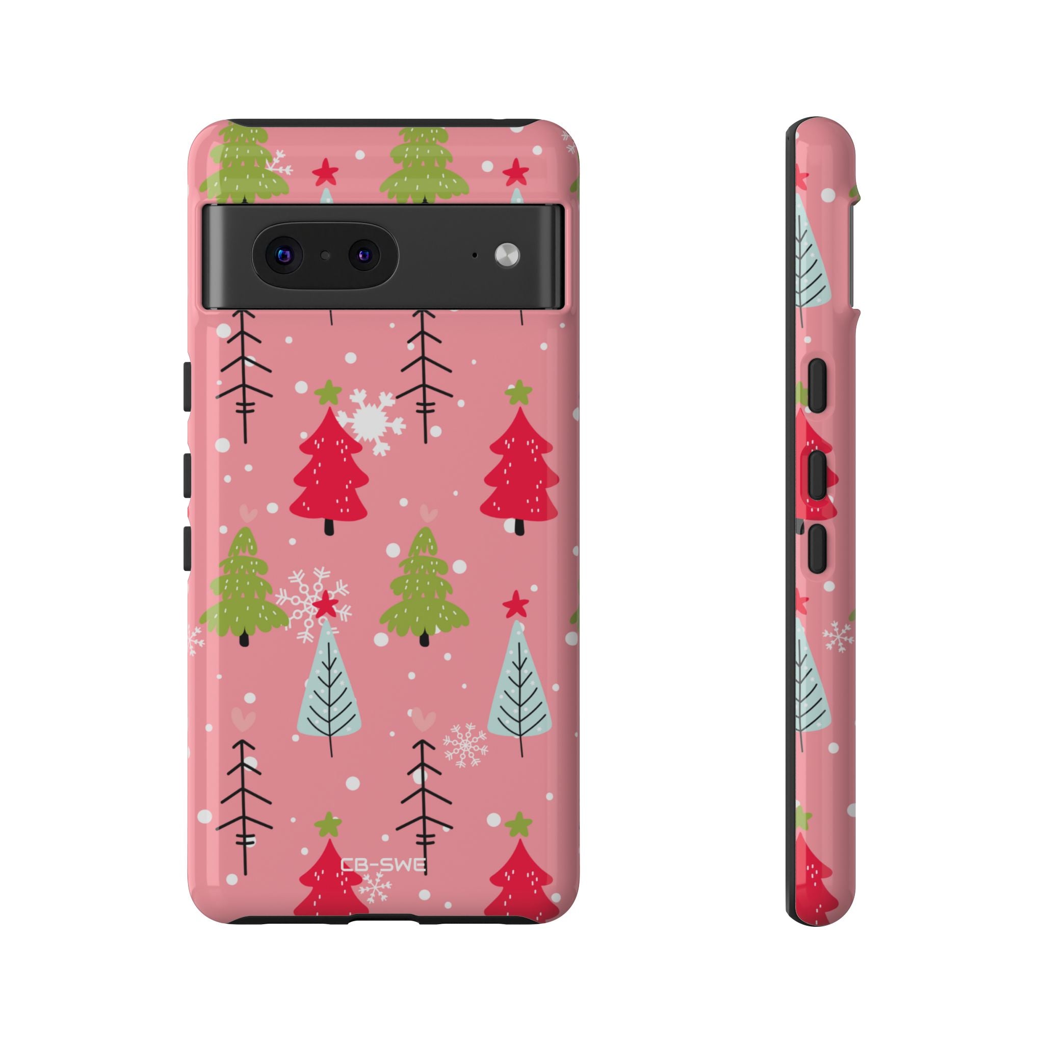 Snowflakes Dance Playfully - Google Pixel Case