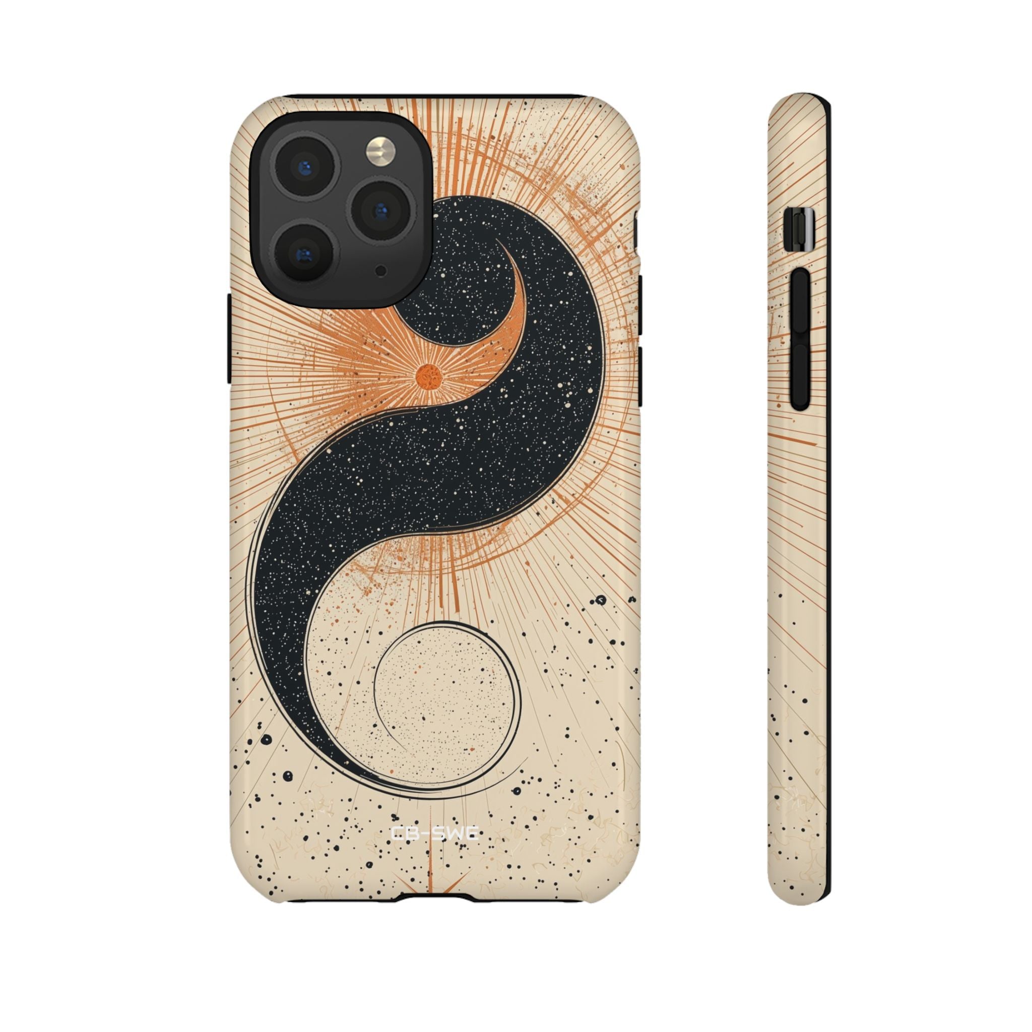 Celestial Curves Emanate - iPhone Case