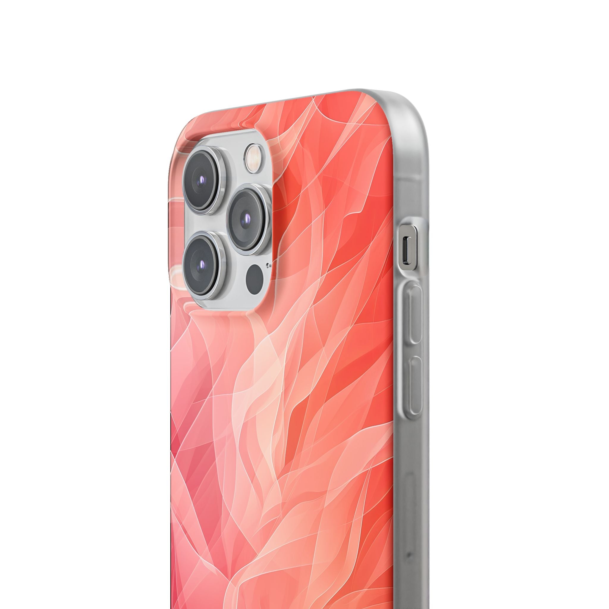 Peach Wave Drift iPhone 14 Pro Max Case - Soft
