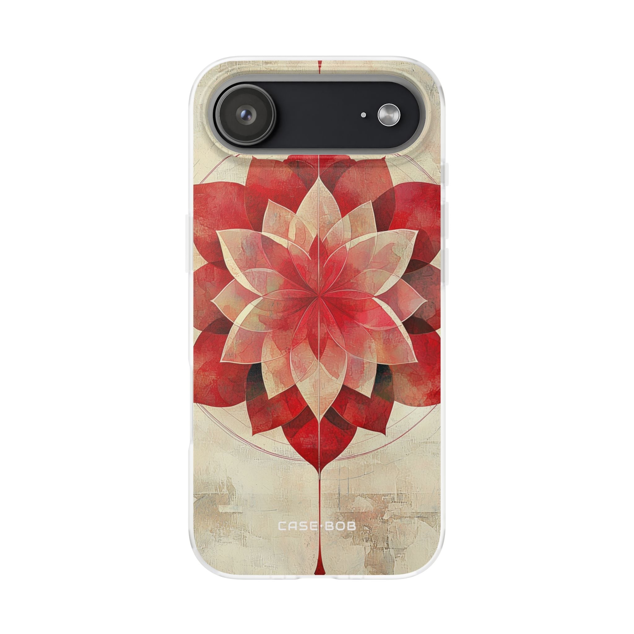 Crimson Bloom iPhone 17 Air Case - Soft