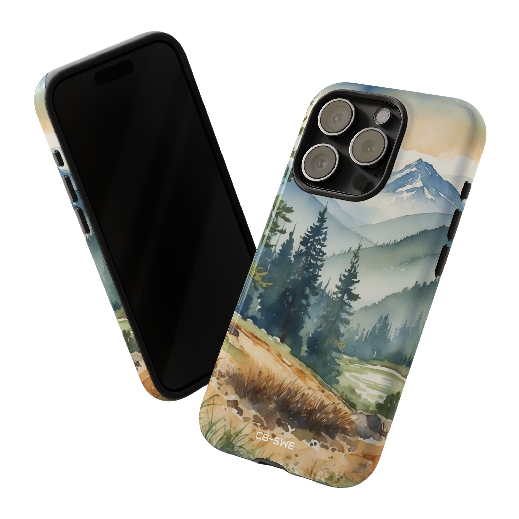 Whispers Paint Horizon - iPhone Case