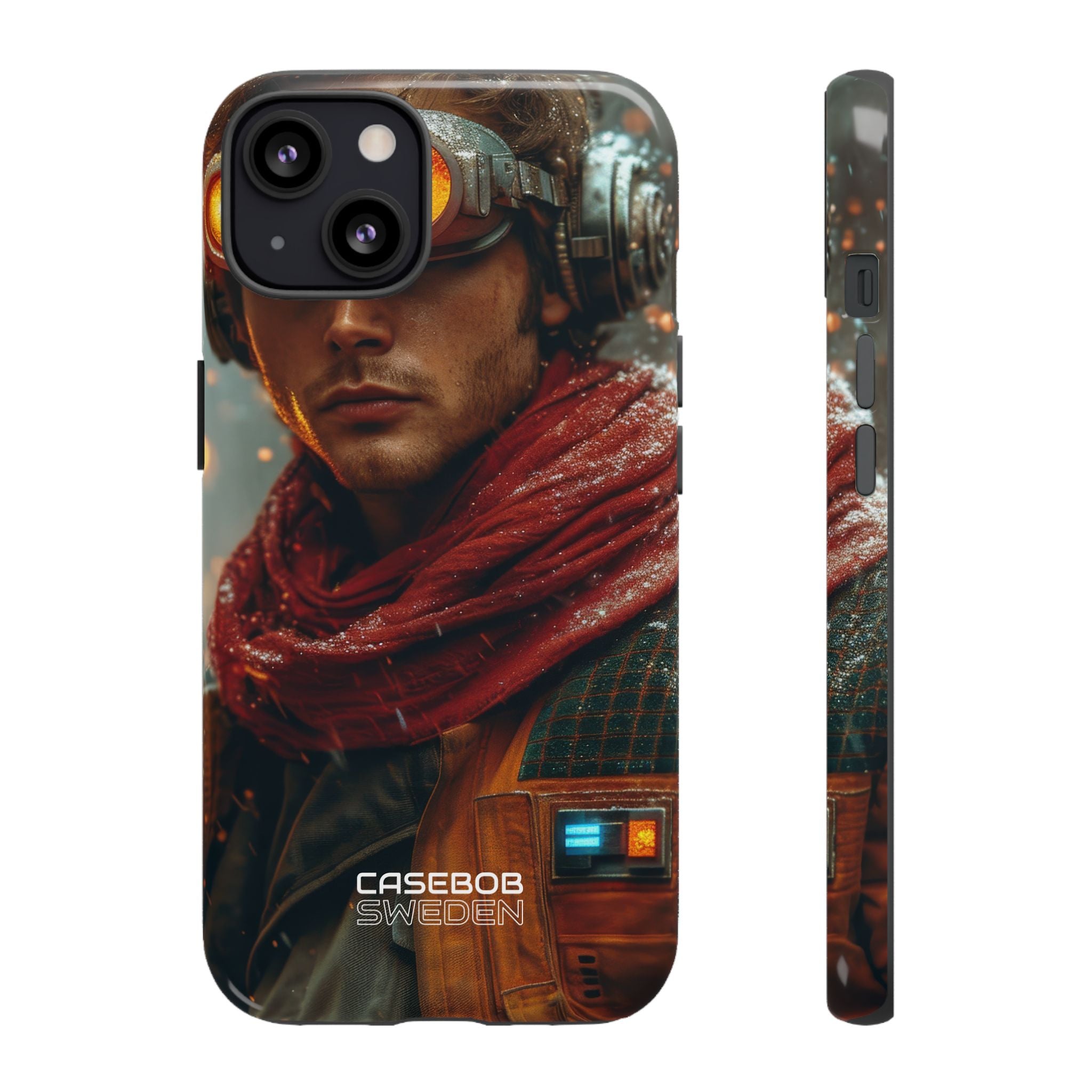 Futuristic Steampunk Explorer iPhone 13 - Tough