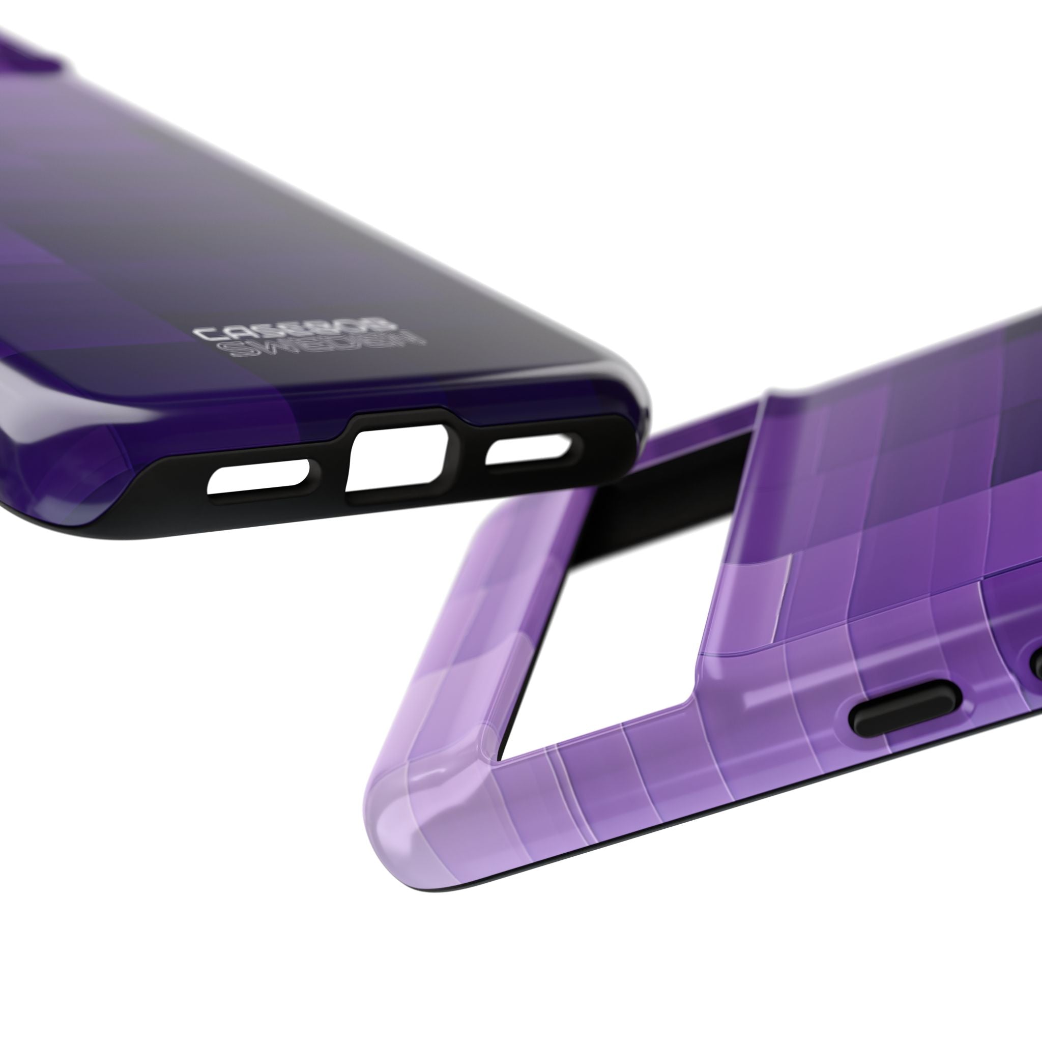 Purple Horizon Grid Google Pixel 8 - Tough