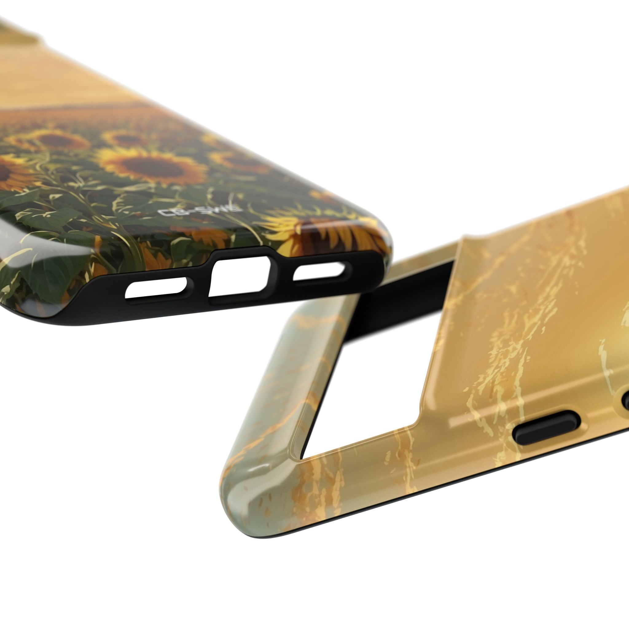 Sunflowers Embrace Sunset - Google Pixel Case