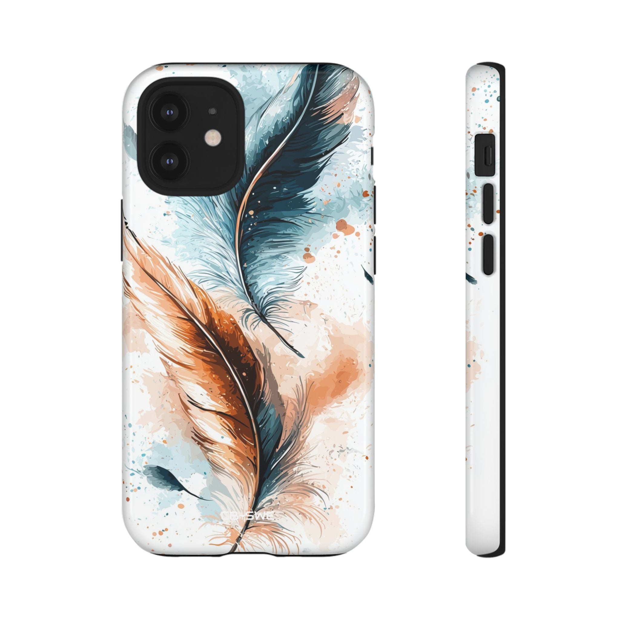 Feathers Dance Lightly - iPhone Case