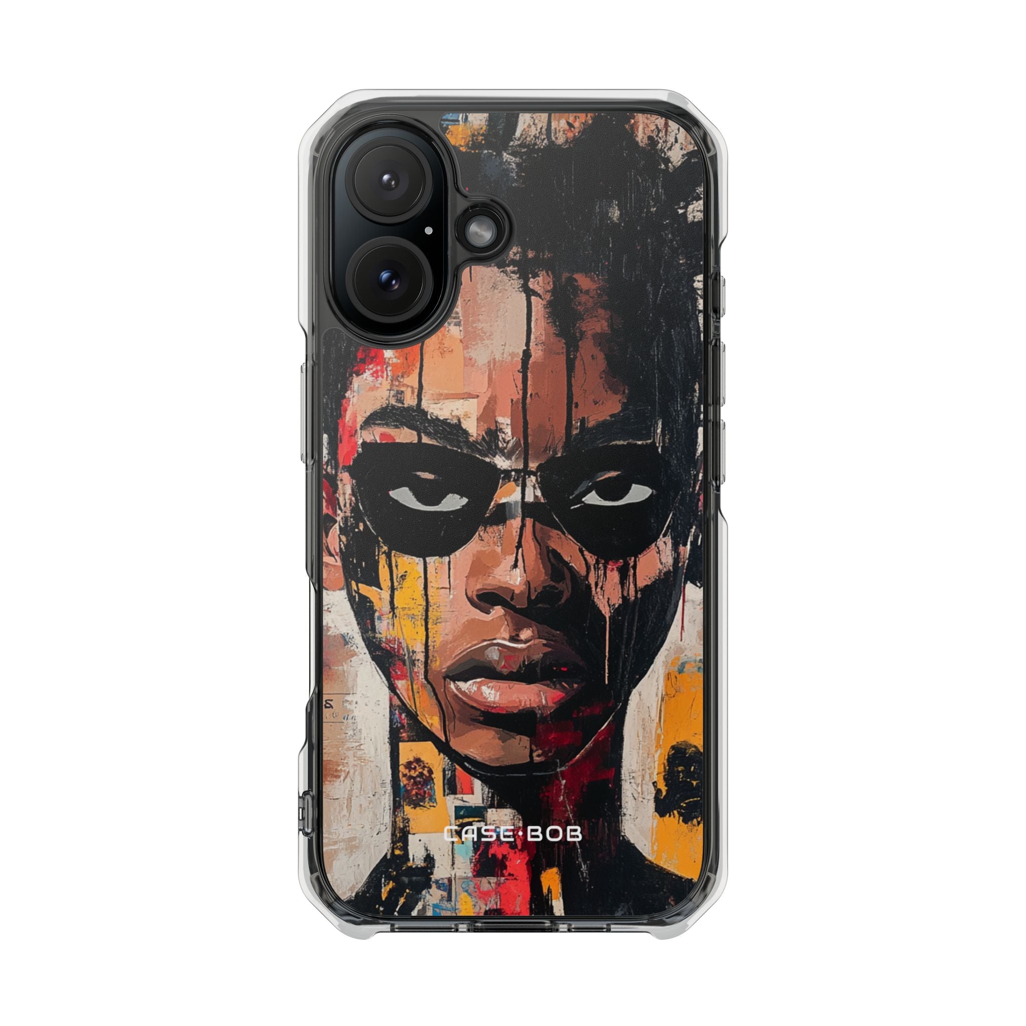 Masked Portrait Drips iPhone 16 Case - Impact