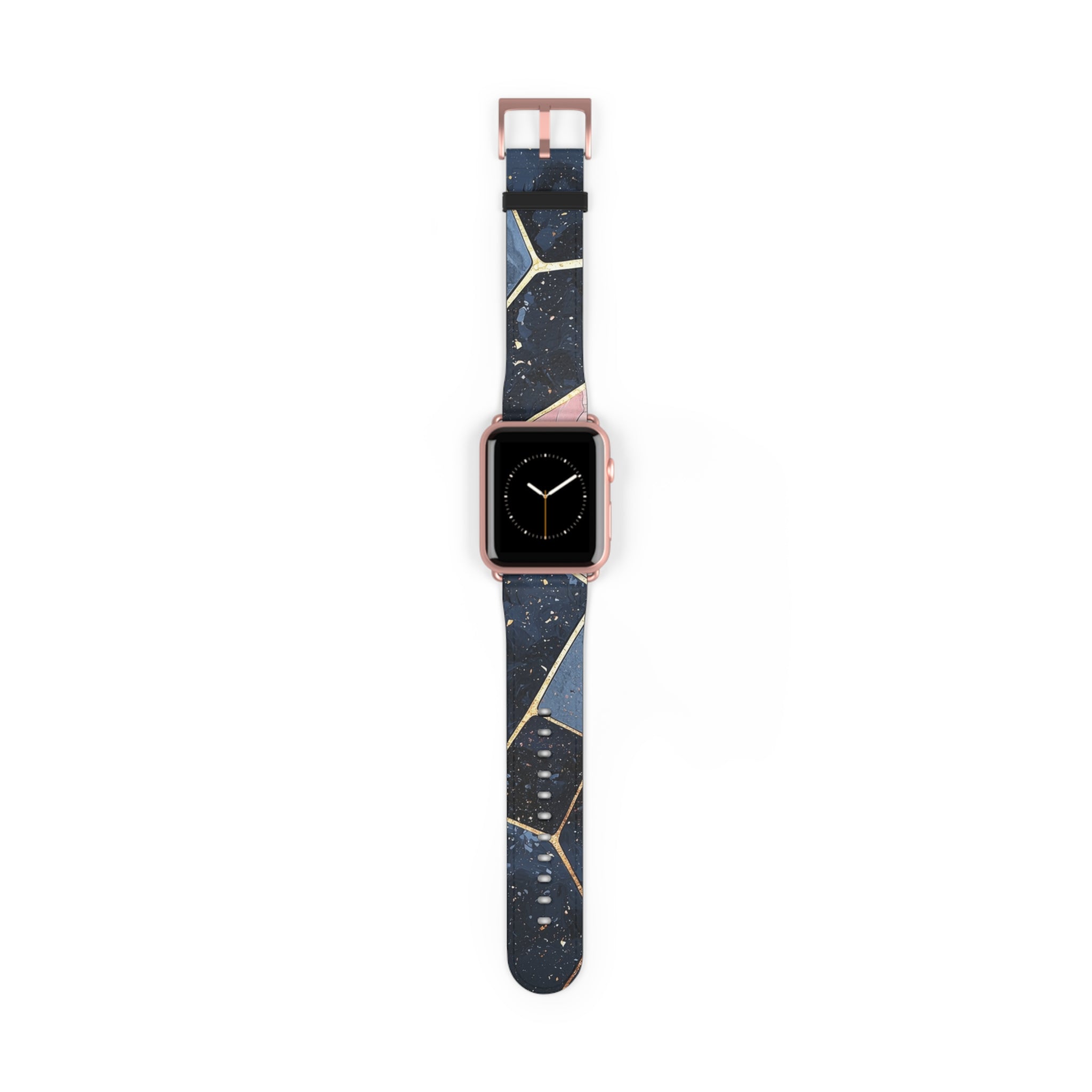 Golden Mosaic Navy - Watch Band
kultainen mosaiikki navy - ranneke