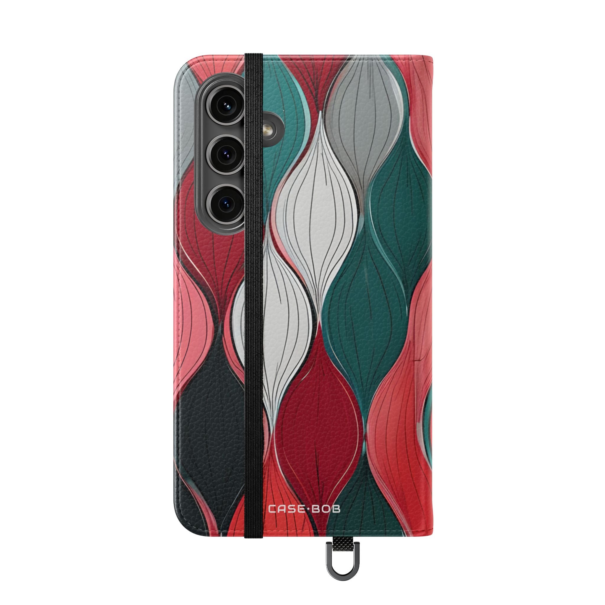 Leaf Spiral Pink - Samsung S24 Plus Case - Lompakko