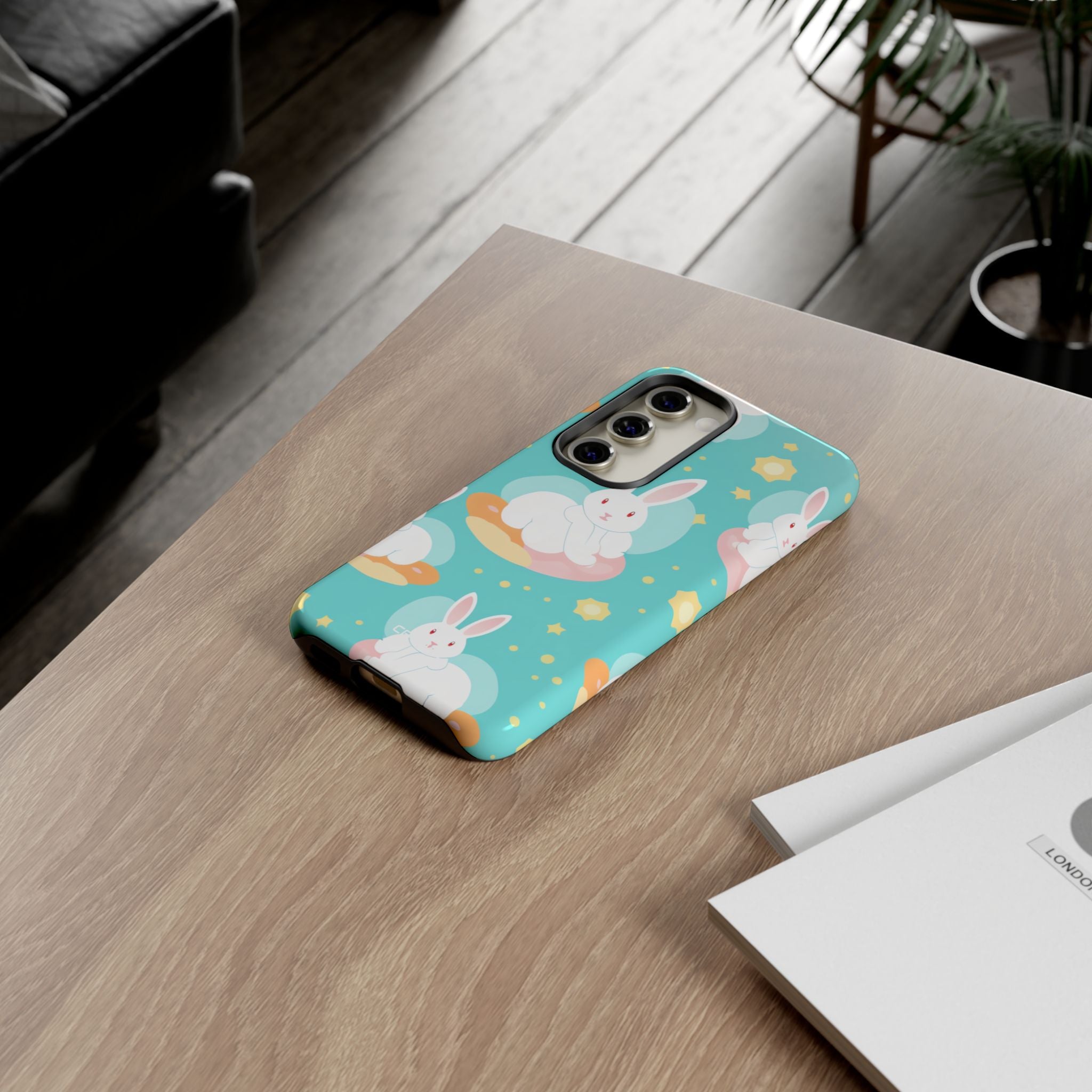 Bunnies Float Dreamily - Samsung Case