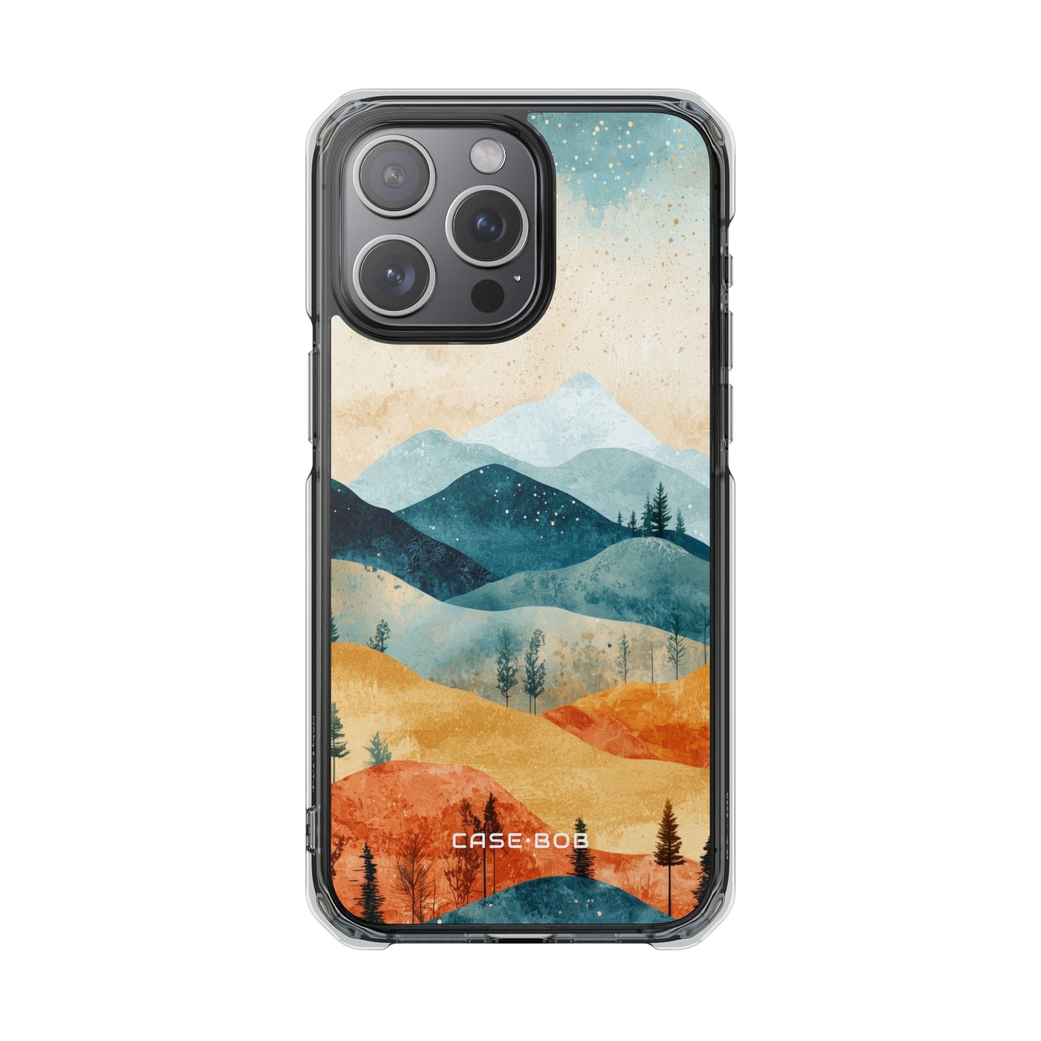 Moonlit Mountains iPhone 15 Pro Max Case - Impact