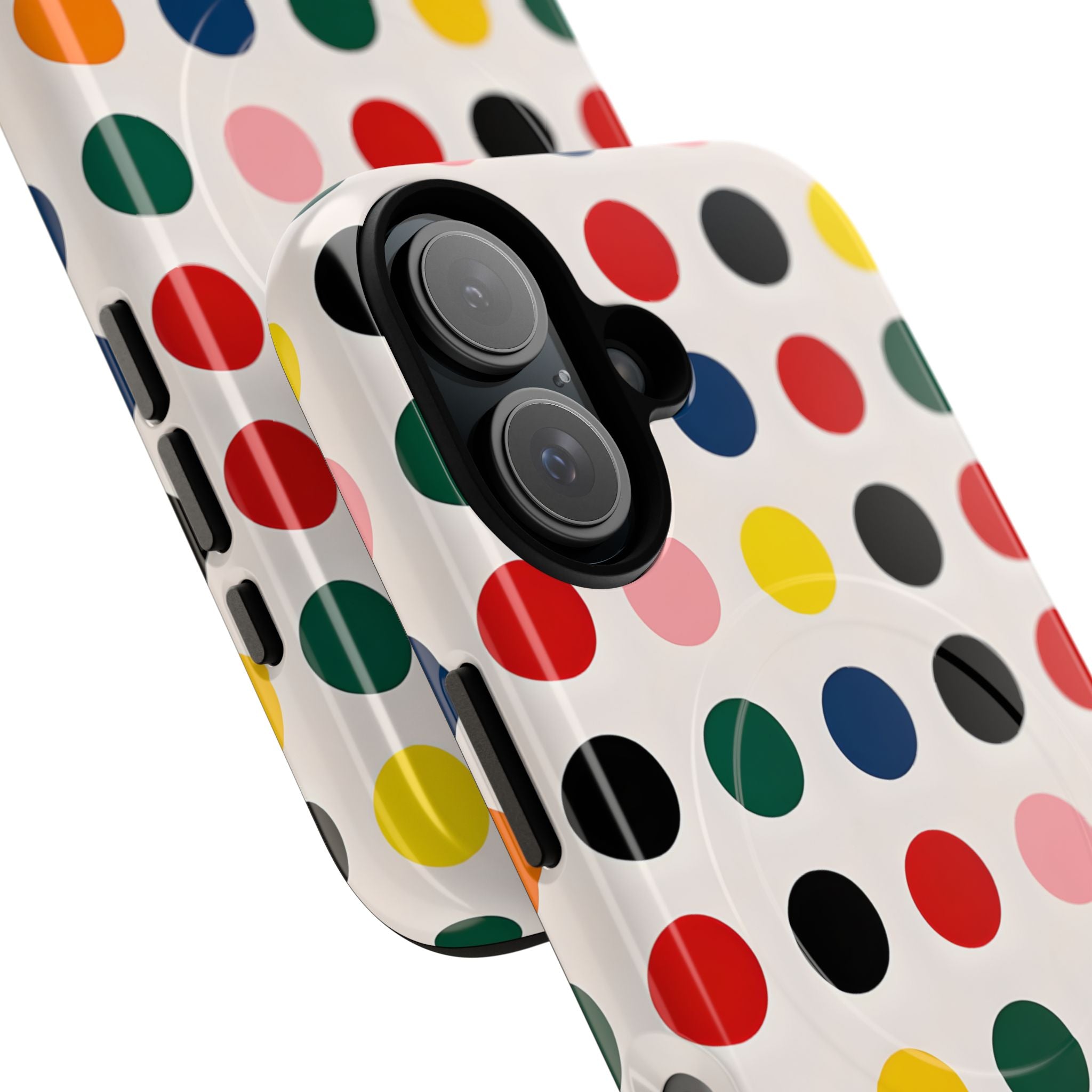 Colorful Circle Grid iPhone 16 - Tough+