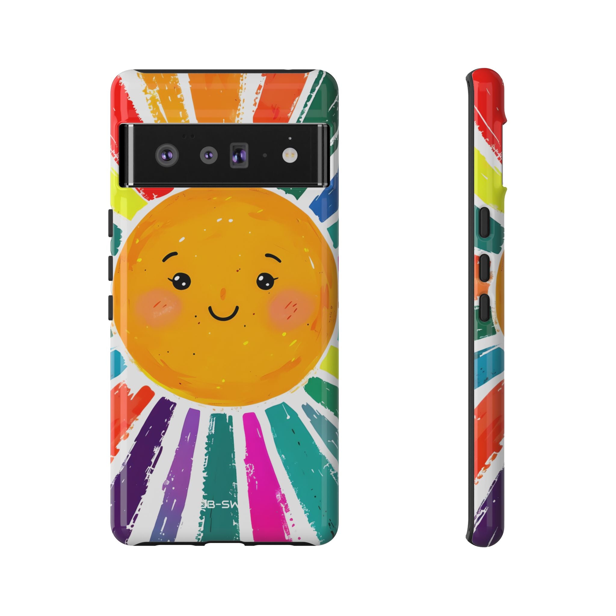 Radiant Smiling Sun - Google Pixel Case