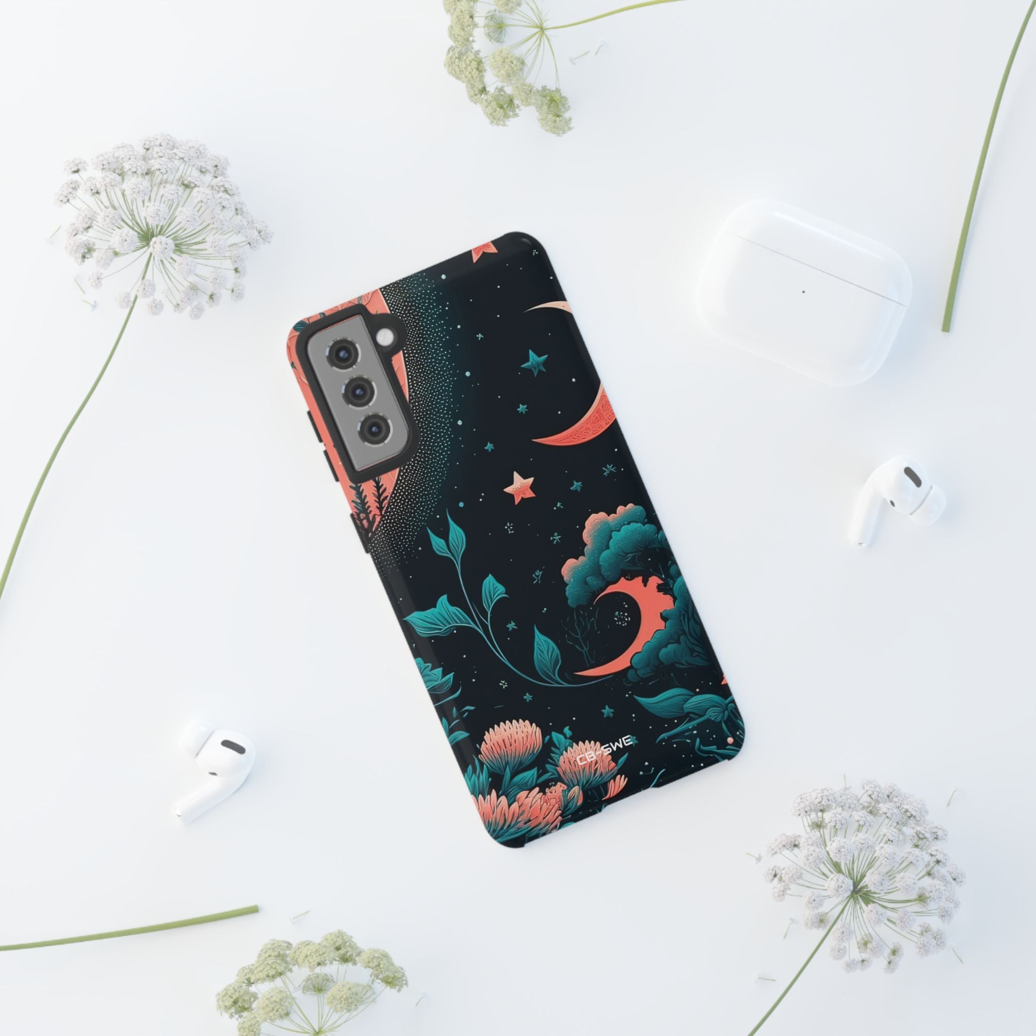 Cosmic Floral Dreams - Samsung Case