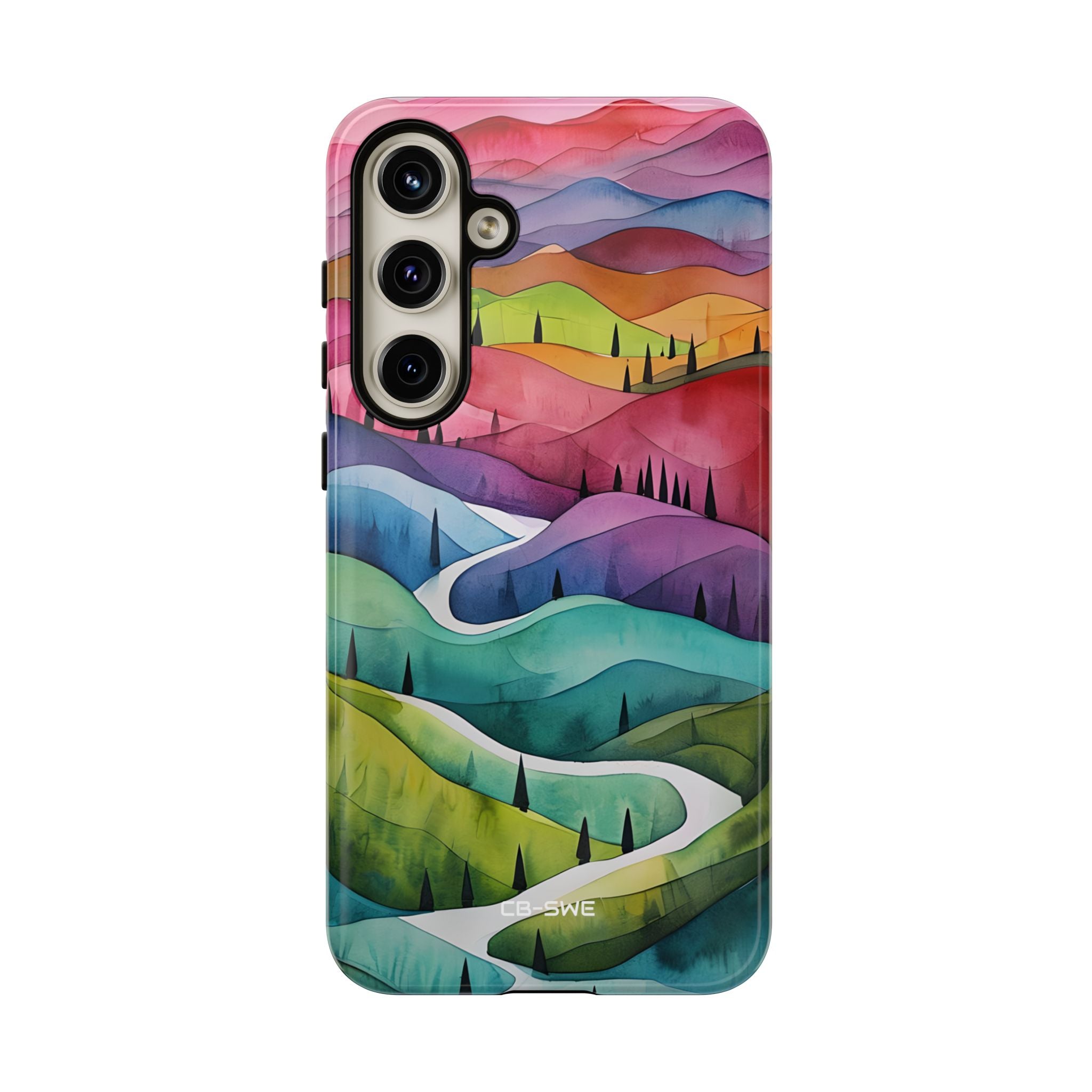 Whimsical Colorful Valleys - Samsung Case