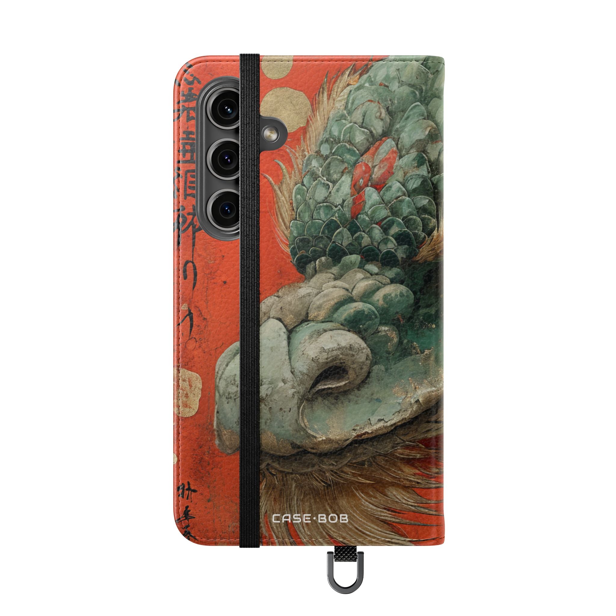 Drakenblik Crimson - Samsung S24 Case - Portemonnee
