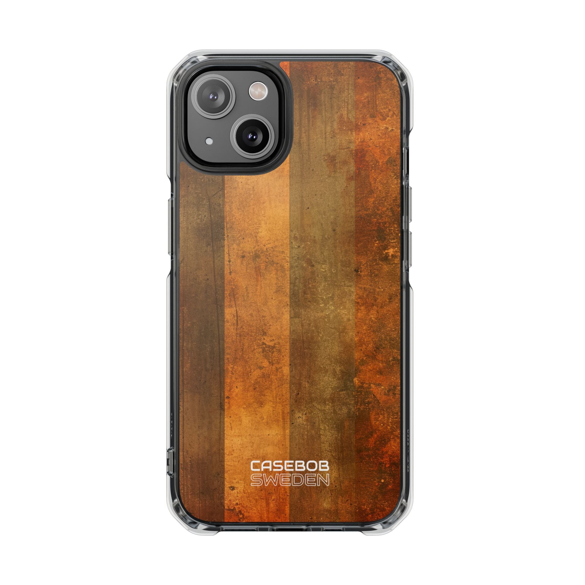 Rustic Striped Texture iPhone 14 - Impact Clear+