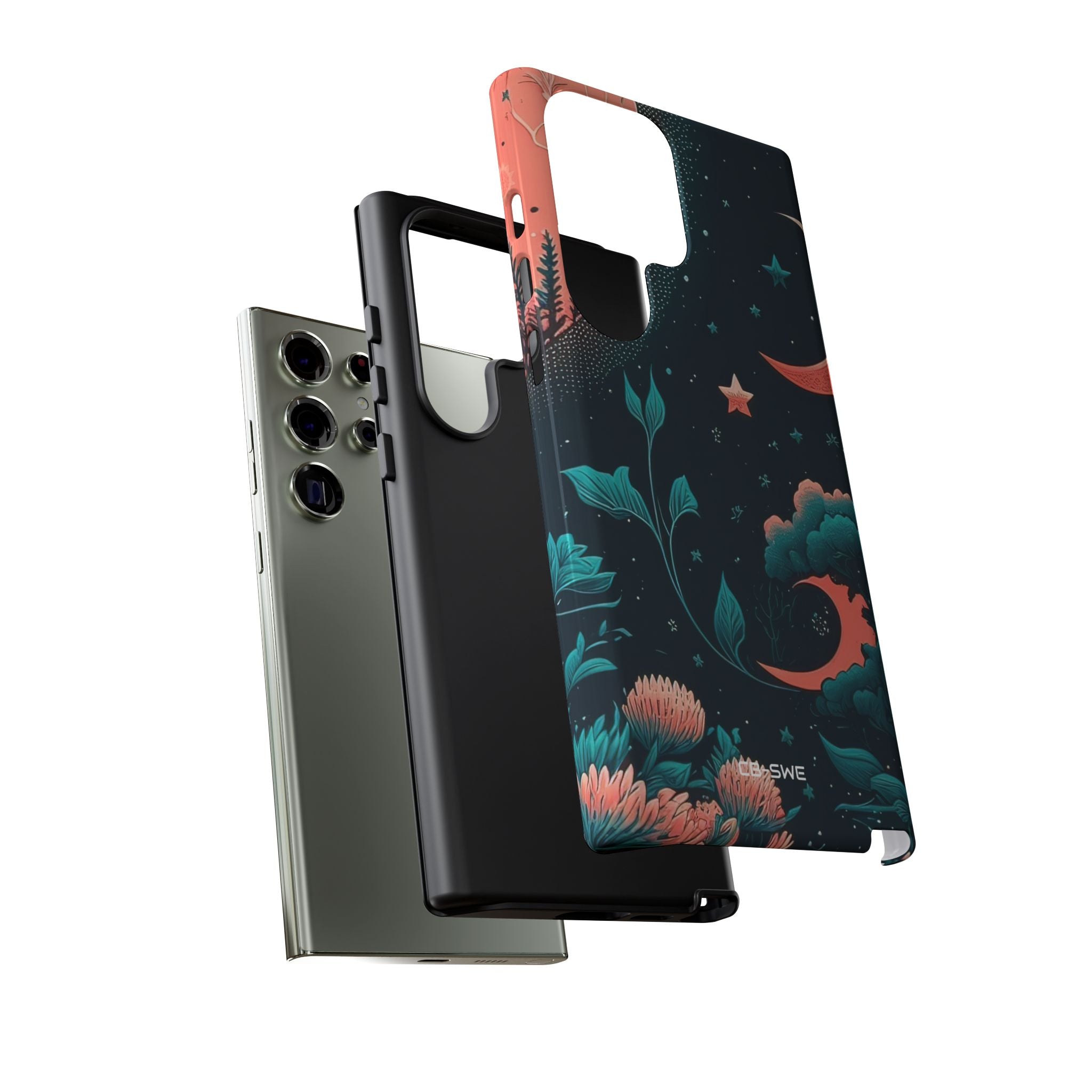 Cosmic Floral Dreams - Samsung Case