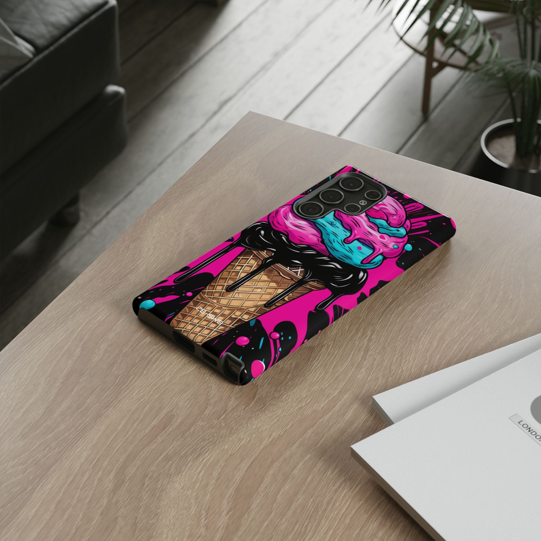 Neon Ice Cream Burst - Samsung Case