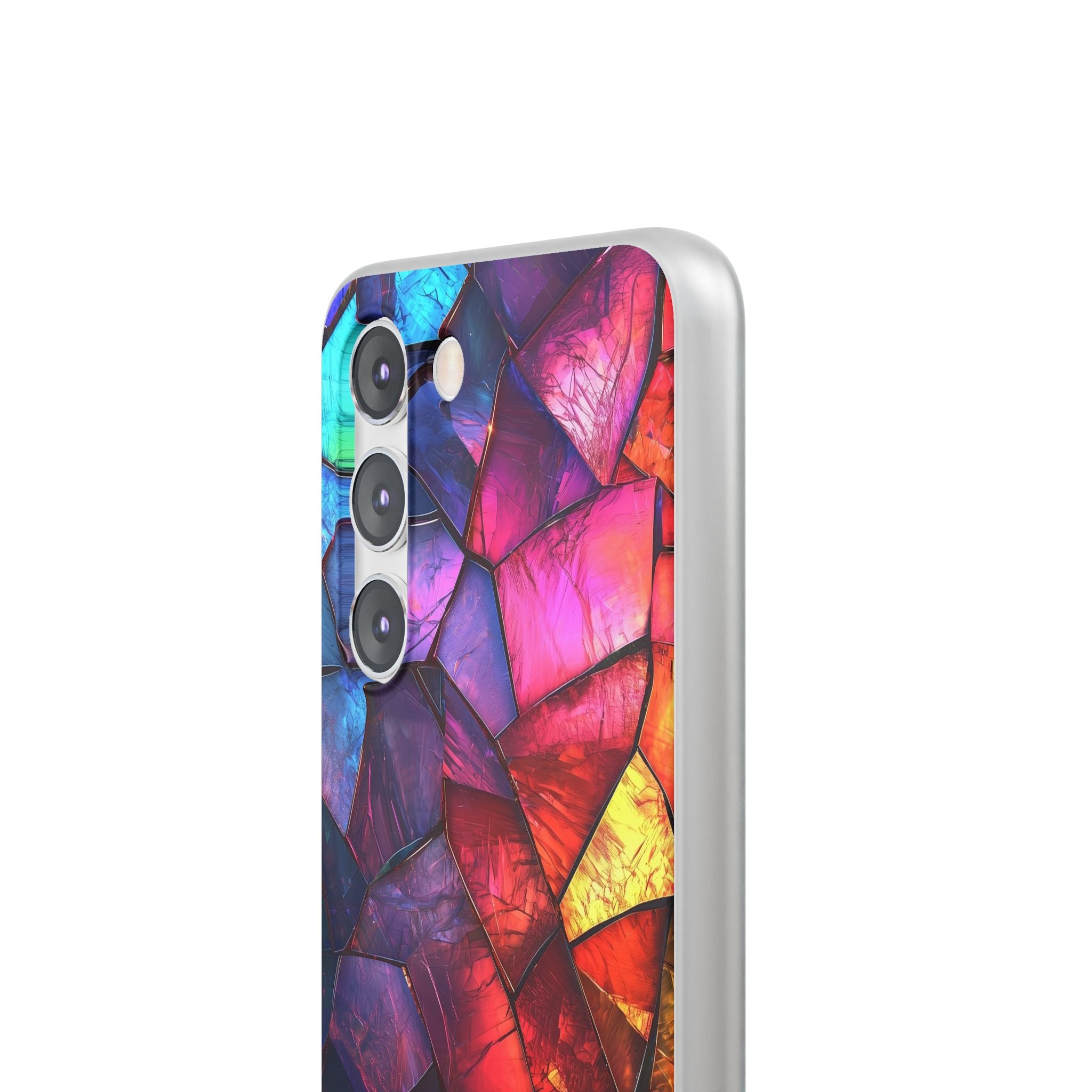 Cracked Prism Samsung S23 Case - Soft