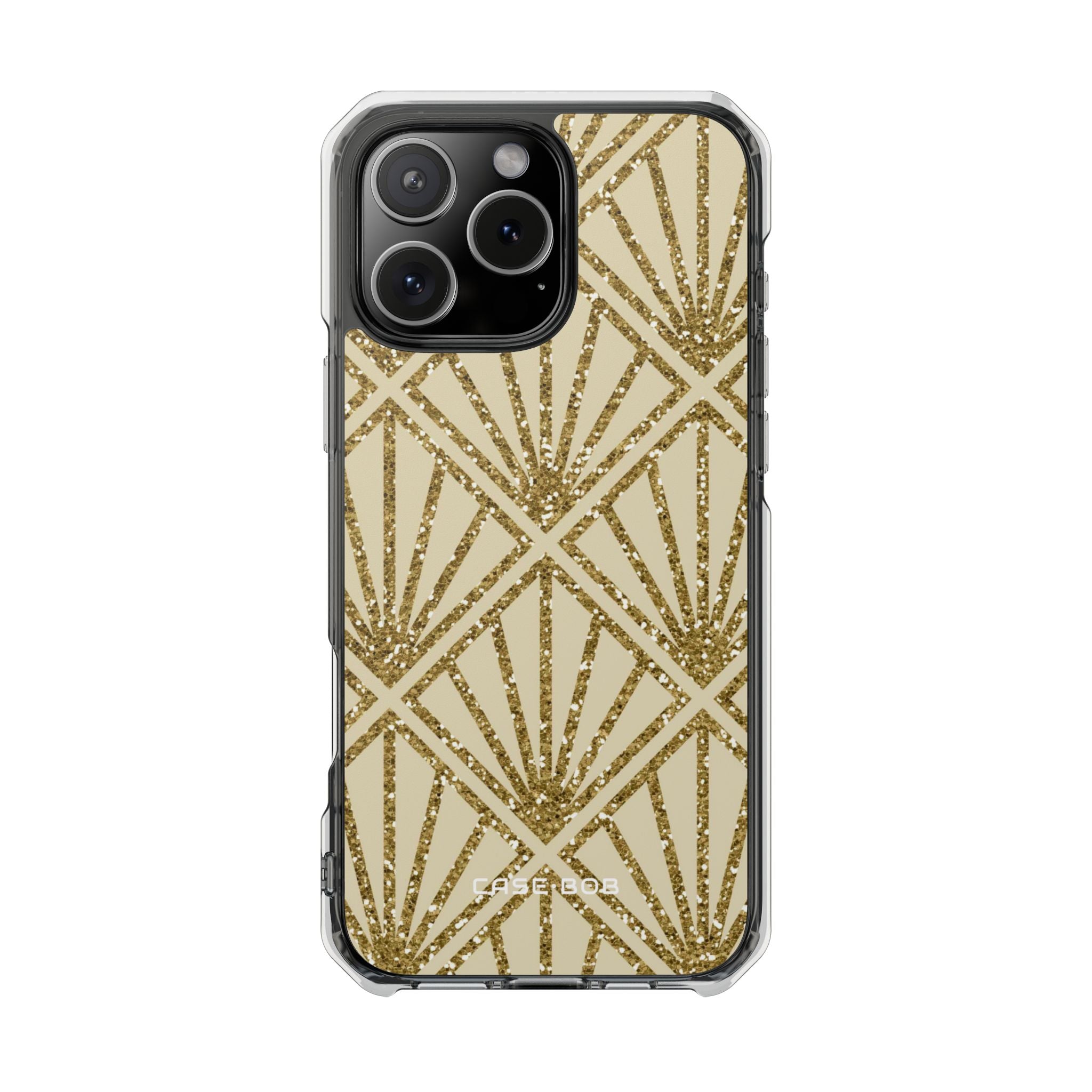 Gold Diamond Radiance iPhone 16 Pro Max Case - Impact