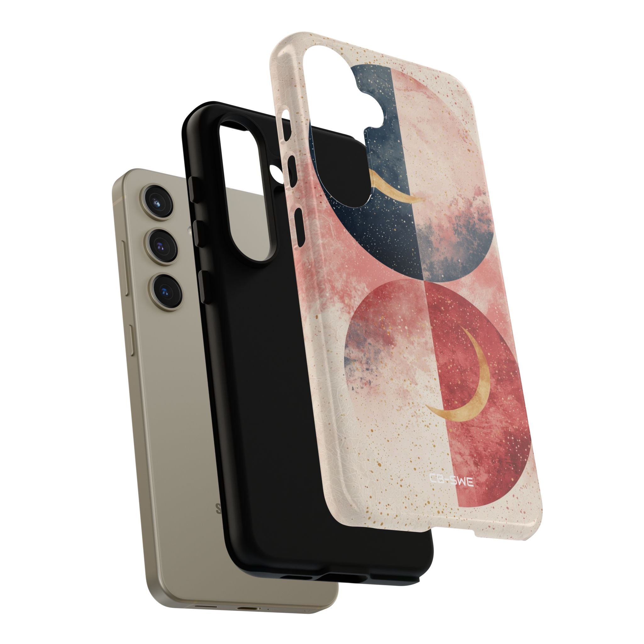 Crescents Embrace Stars - Samsung Case
