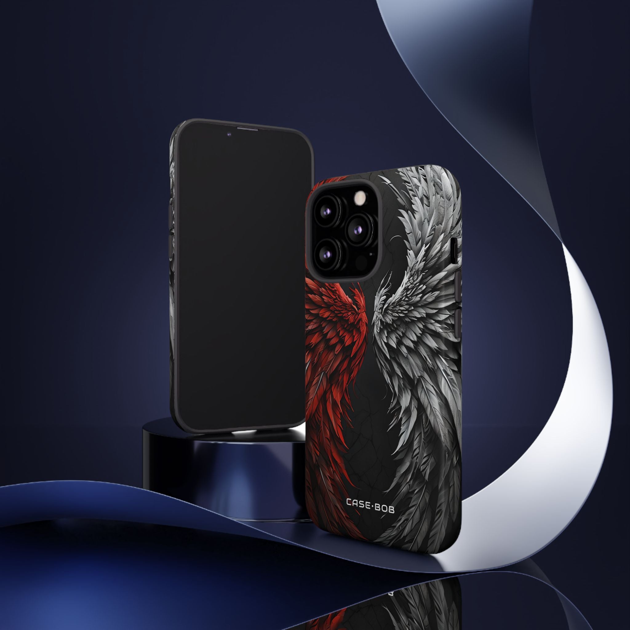 Crimson White Wings iPhone 13 Pro Case - Tough