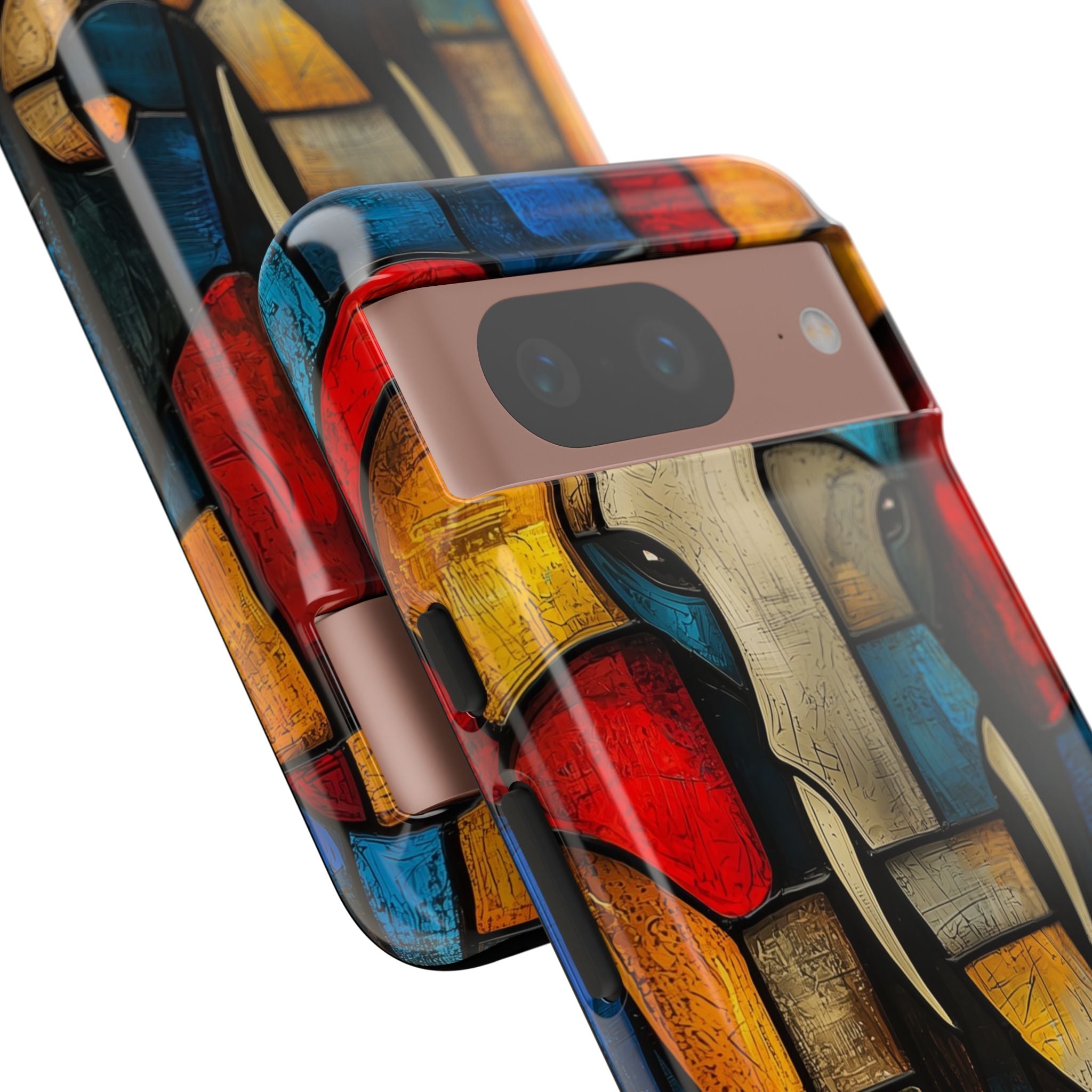 Elephant Shapes Dance - Google Pixel Case