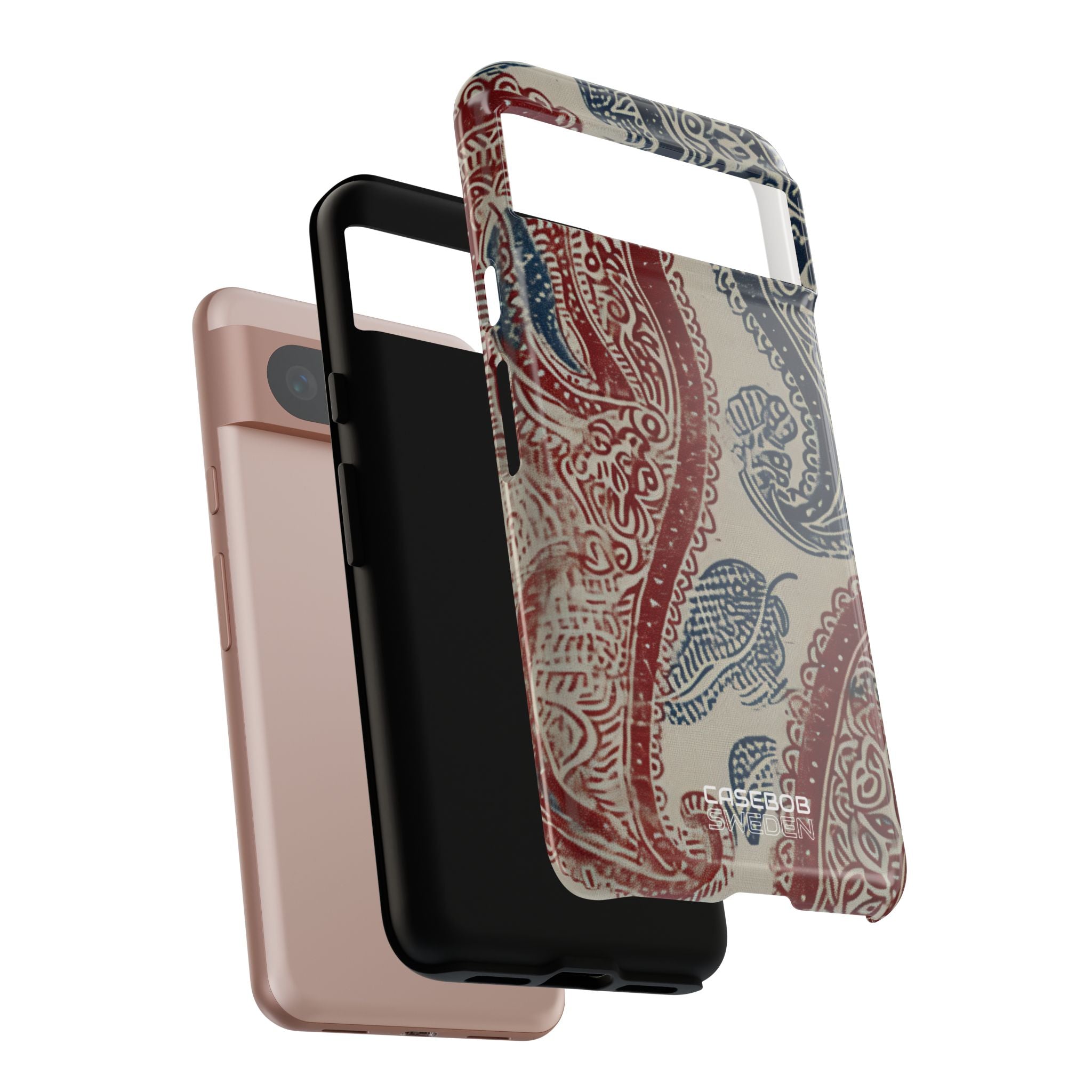 Motivo Paisley Decorato Google Pixel 8 - Tough