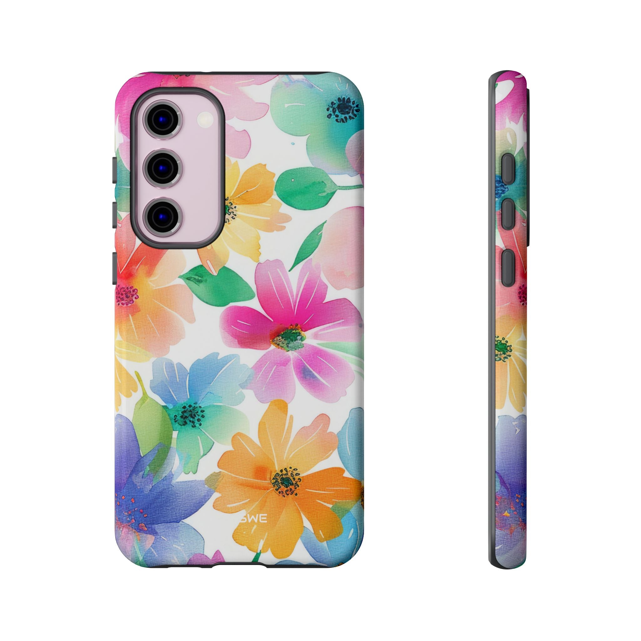 Vibrant Floral Impression - Samsung Case