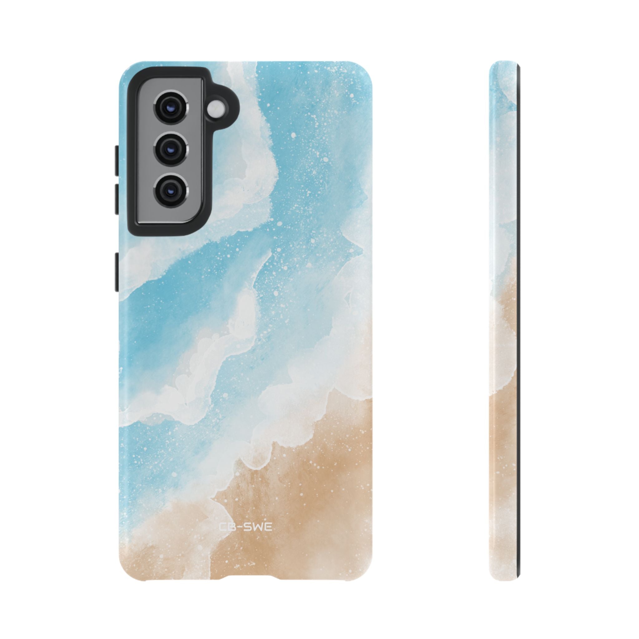 Serene Coastal Whispers - Samsung Case