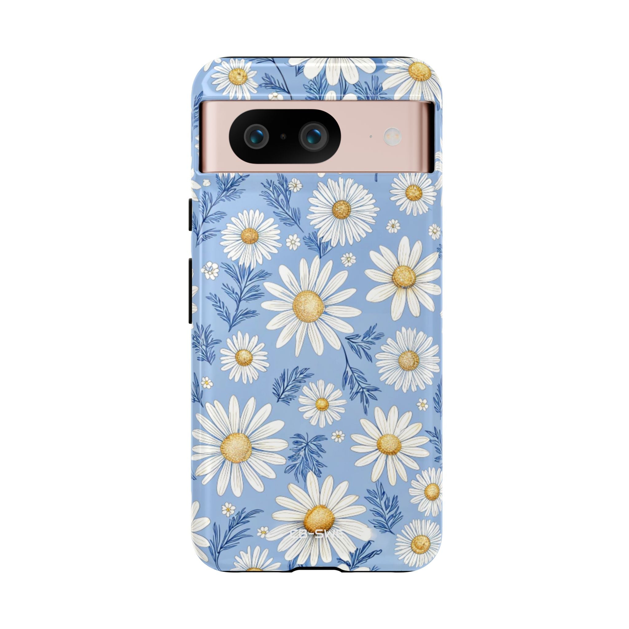 Daisies On Blue - Google Pixel Case