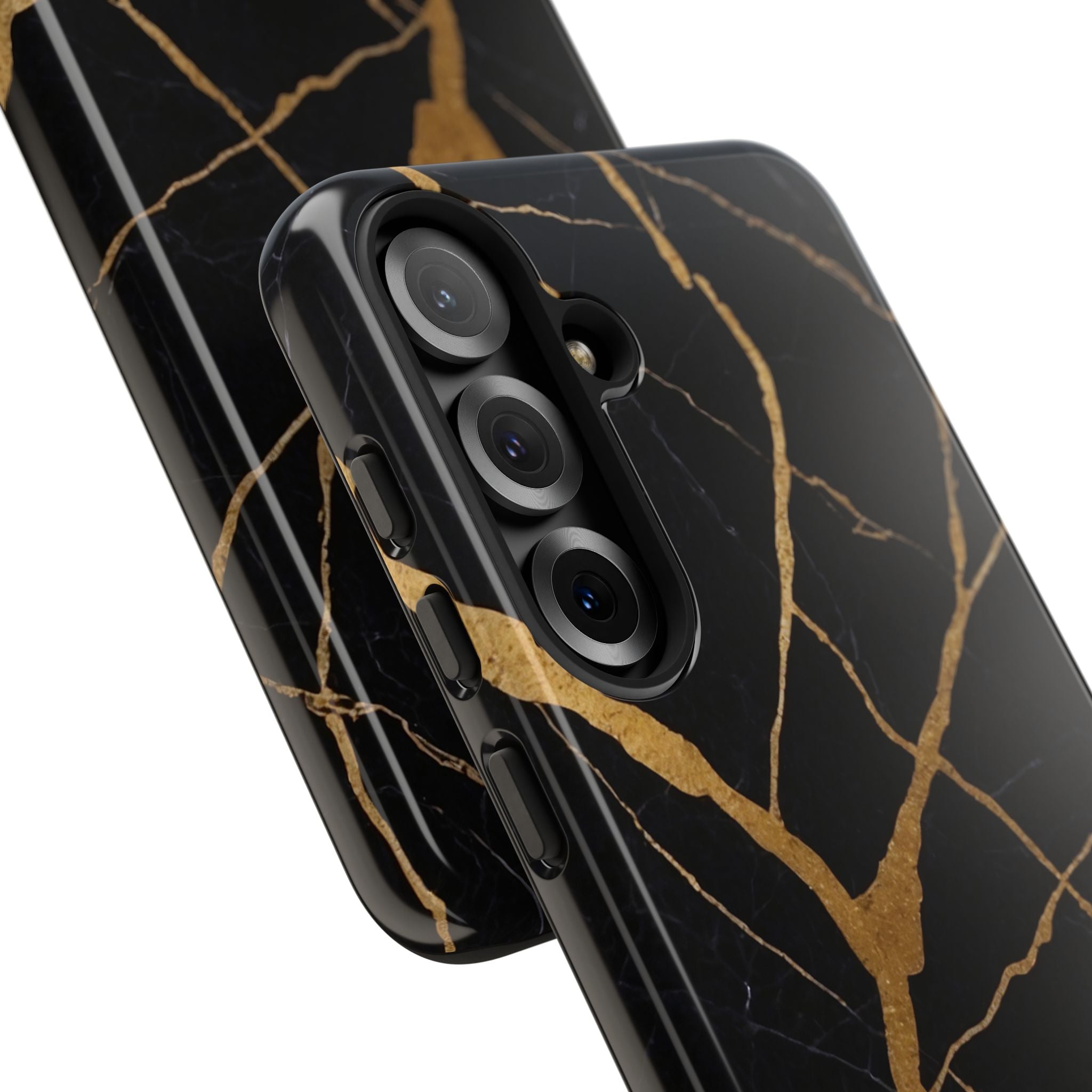 Golden Veins Twist - Samsung Case