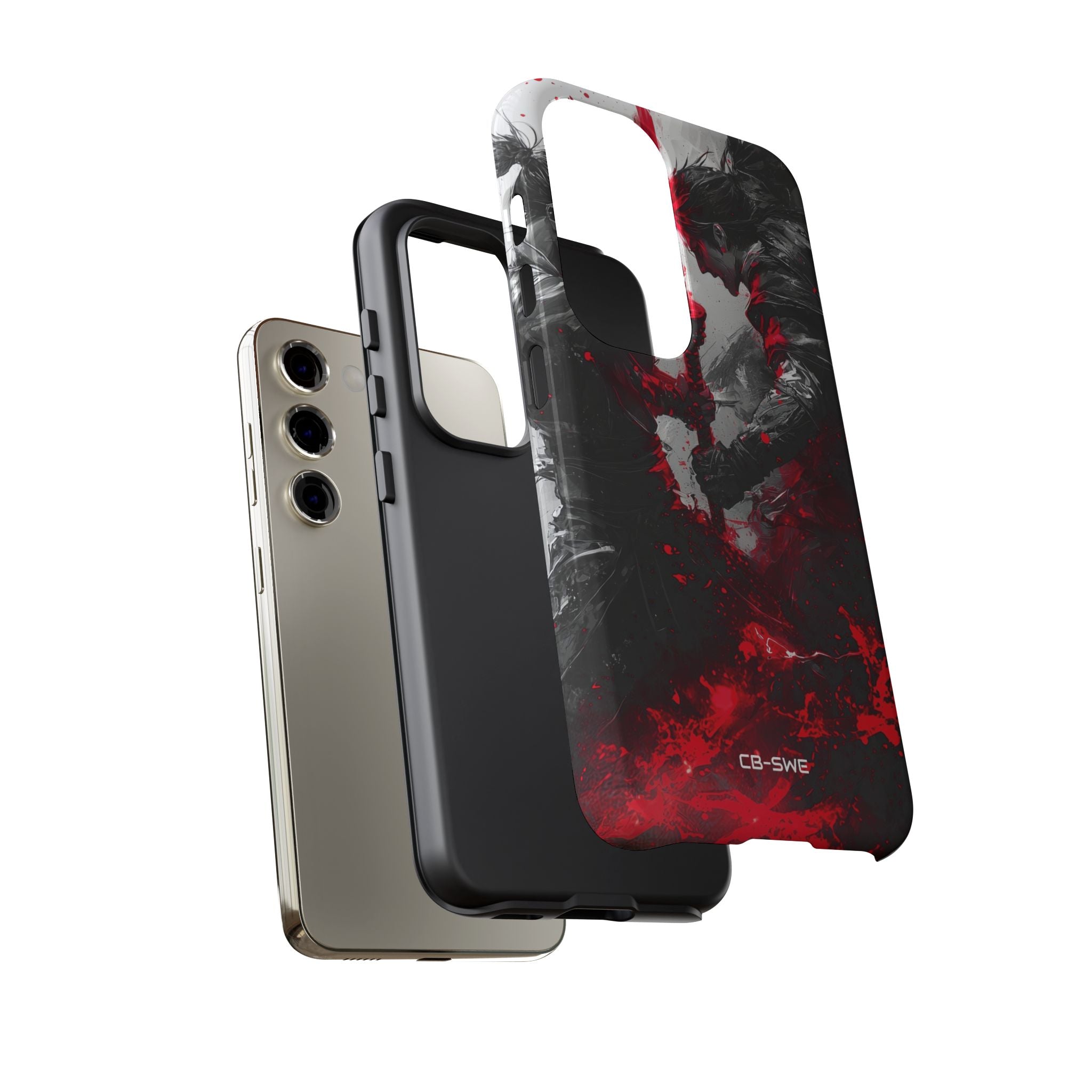 Crimson Blade Clash - Samsung Case