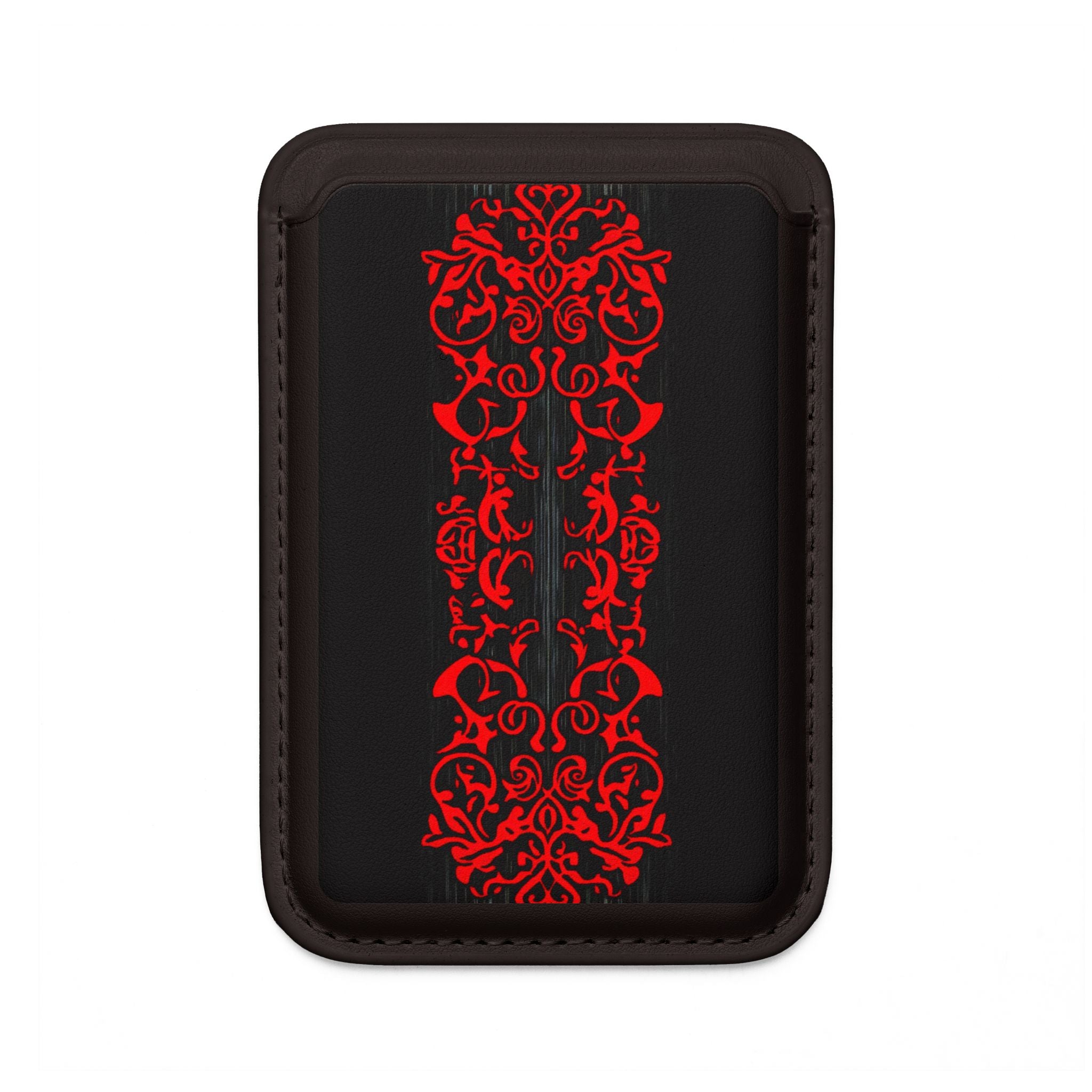 Crimson Swirl lompakko – MagSafe-valmis