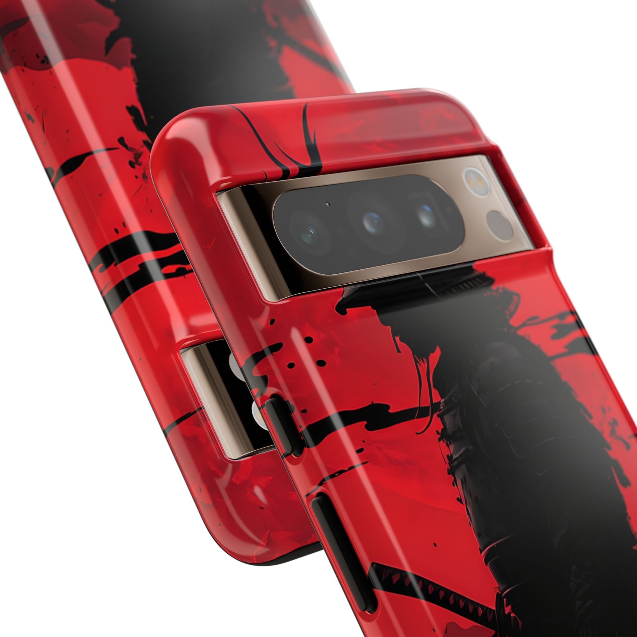 Red Samurai Shadow - Google Pixel Case