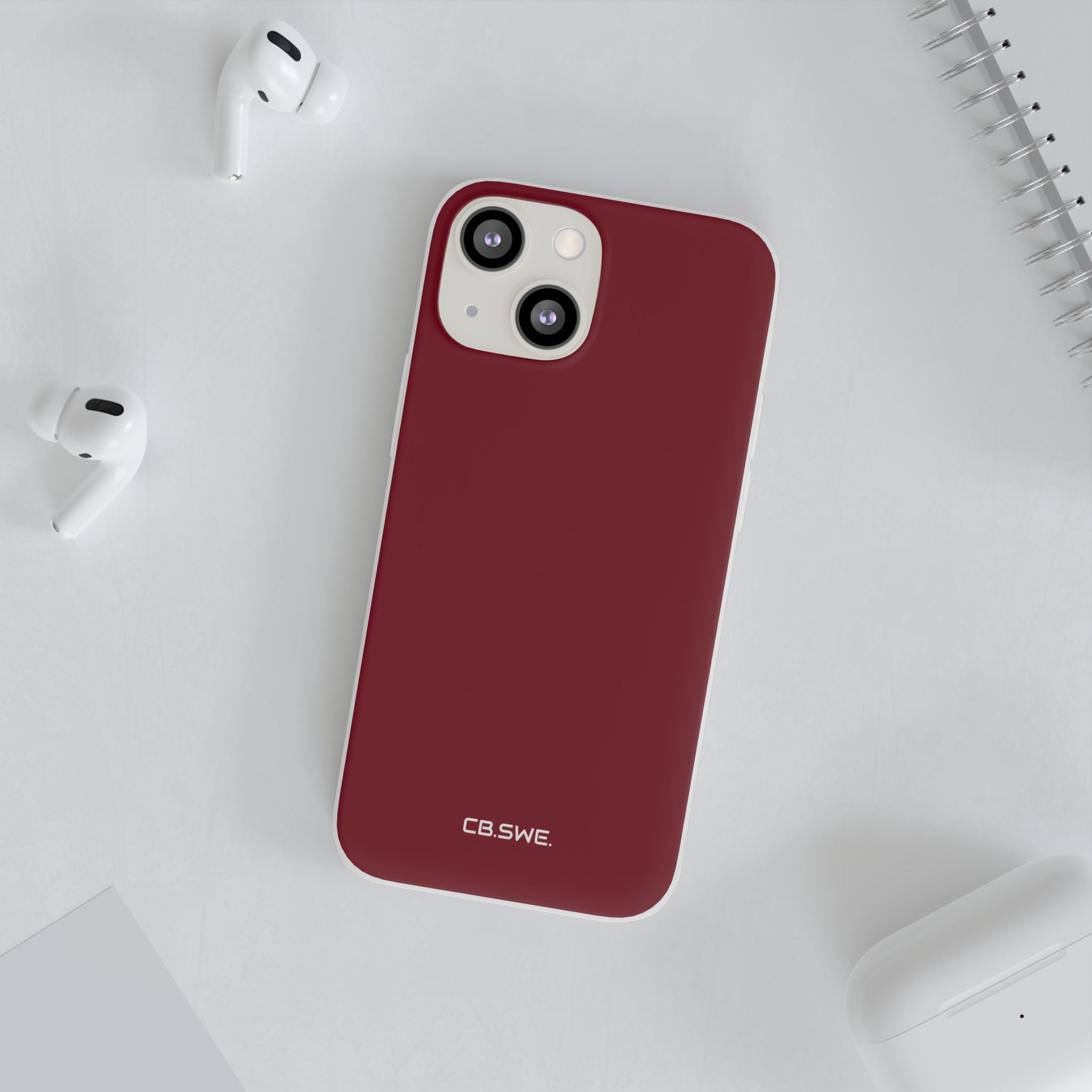 Burgundy iPhone Case - Flexi