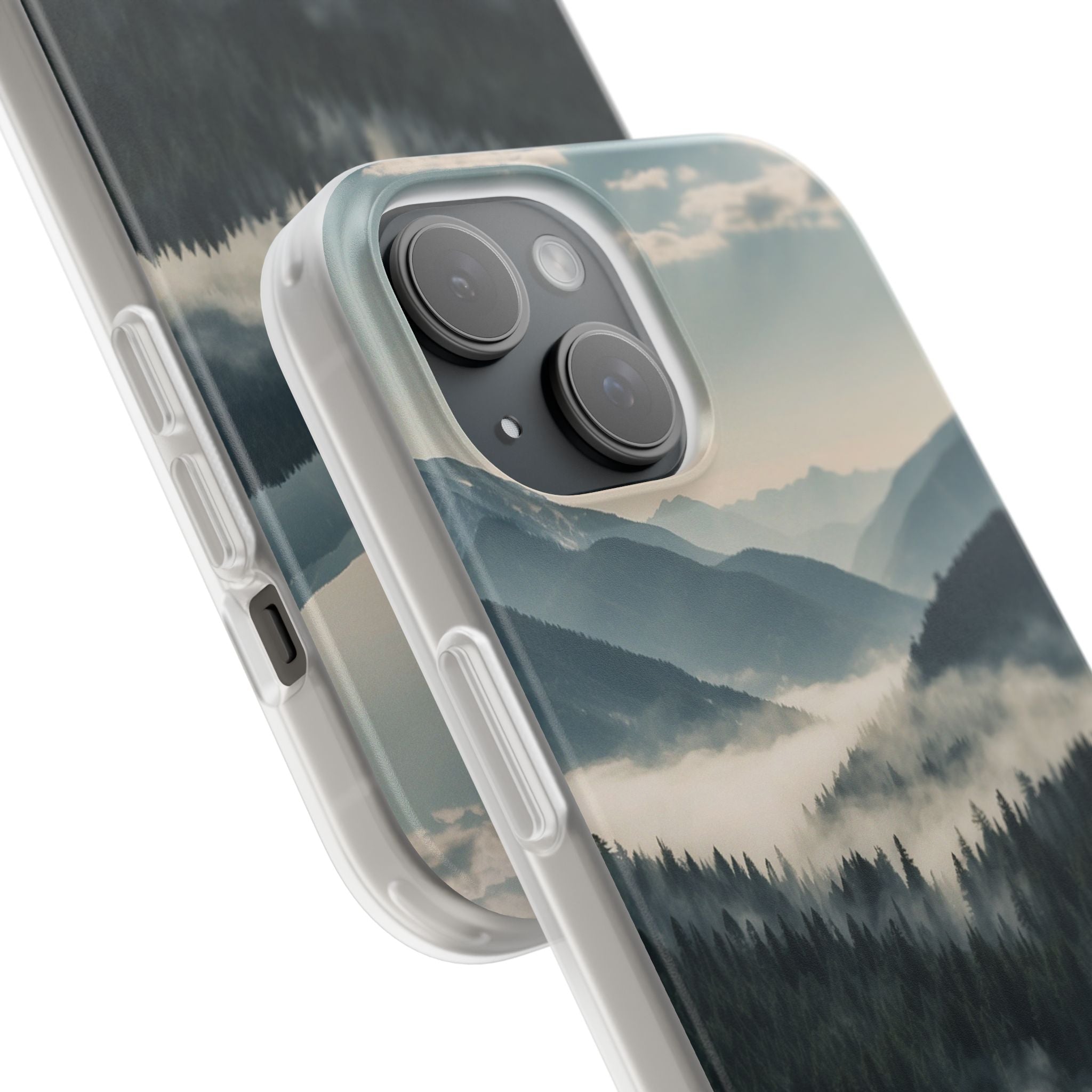 Evergreen Mist iPhone 15 Case - Soft