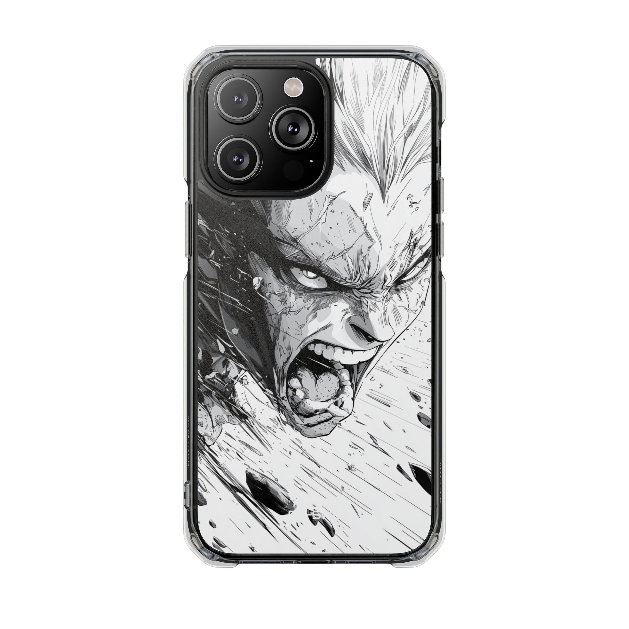 Fierce Emotion Erupts iPhone Case - Impact