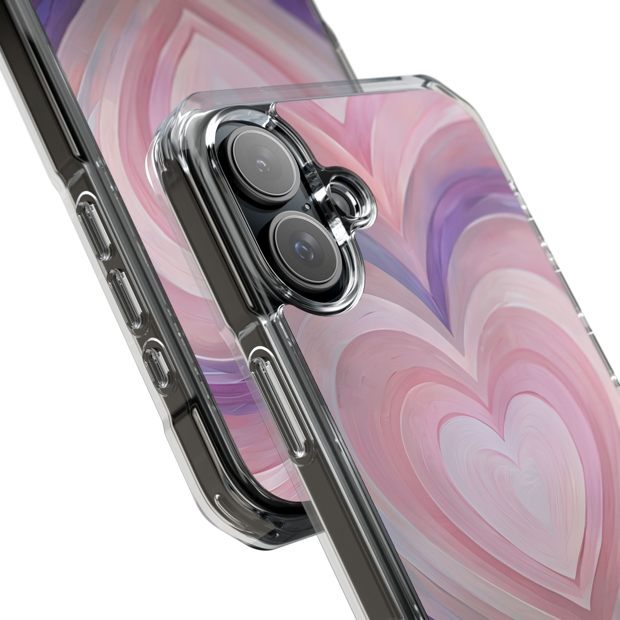 Impressionistic Heart Layers iPhone Case - Impact