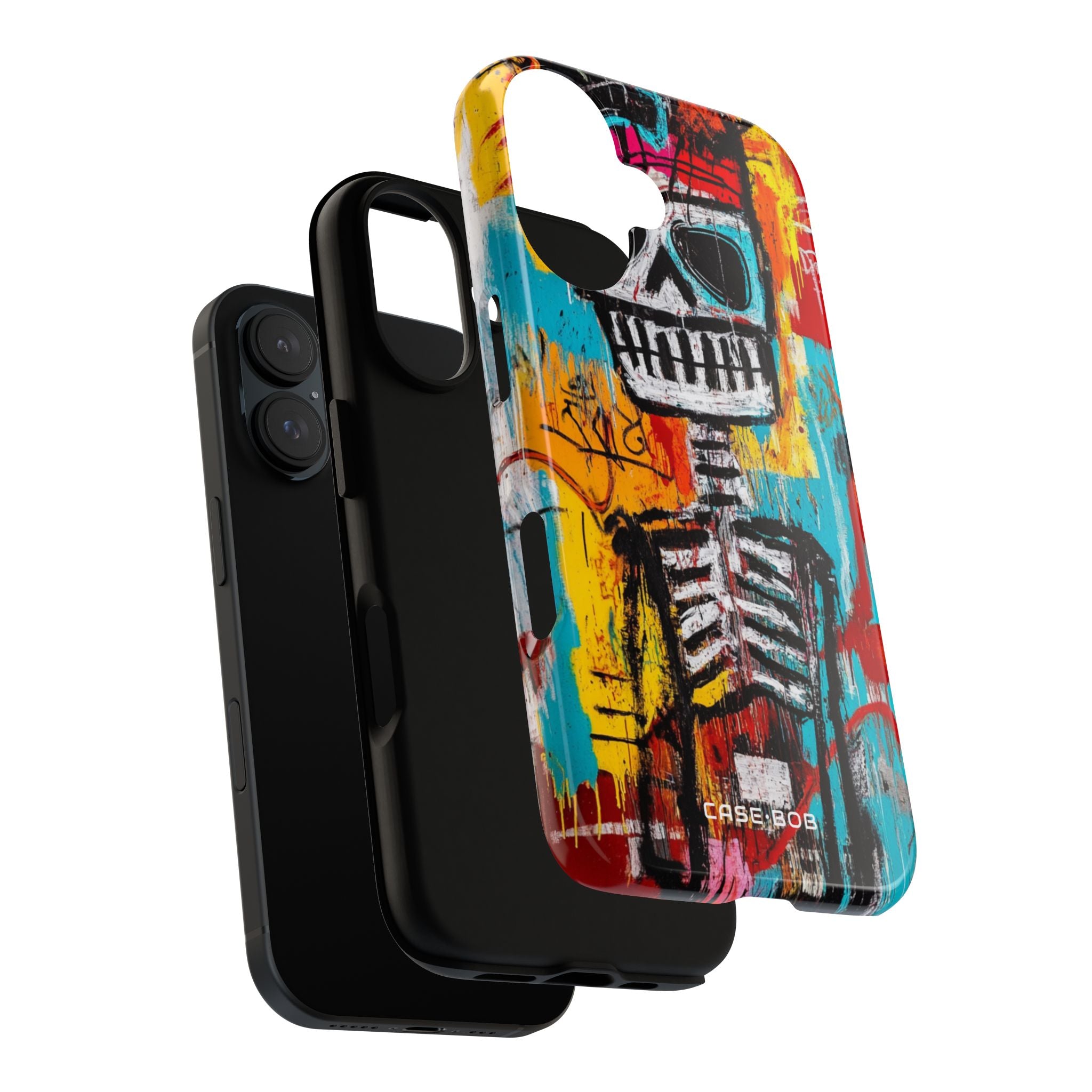 Skeleton Riot iPhone 16 Plus Case - Tough