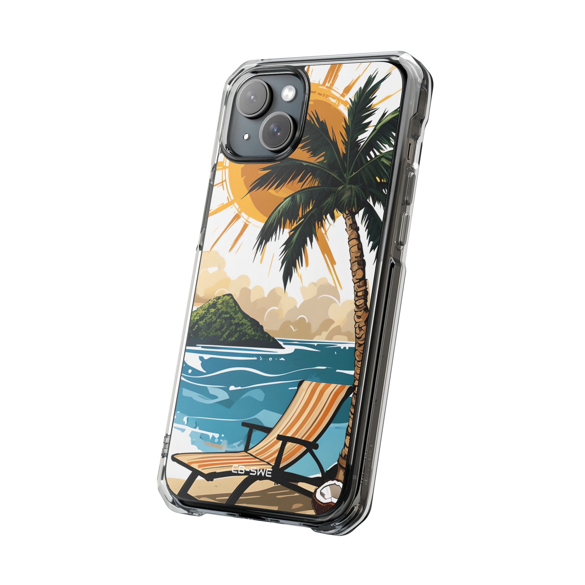 Sunny Tropical Escape iPhone Case - Impact